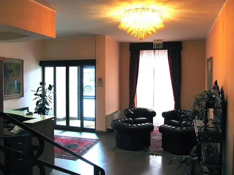 Lobby or reception in Hotel Stazione