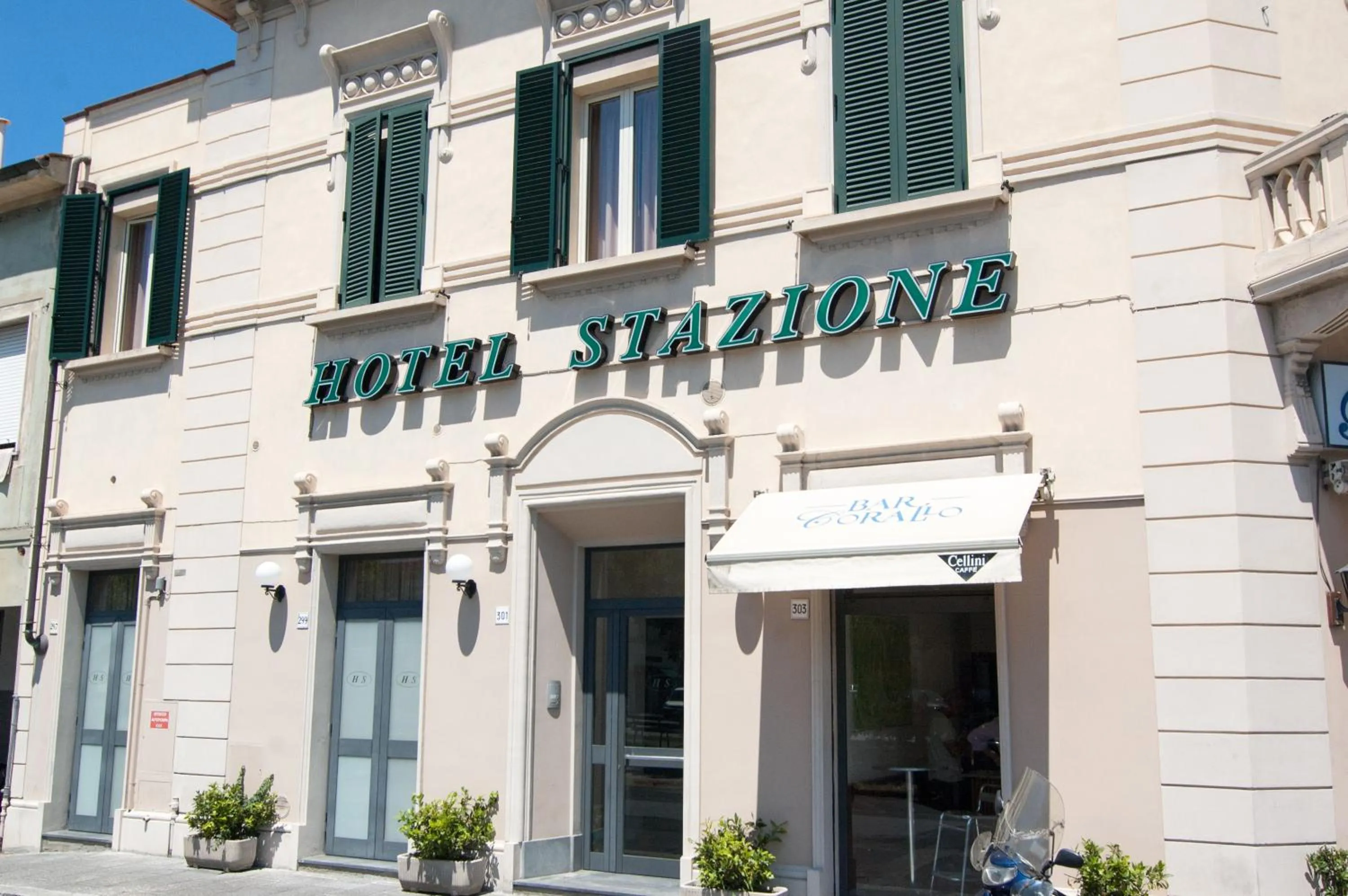 Facade/entrance in Hotel Stazione
