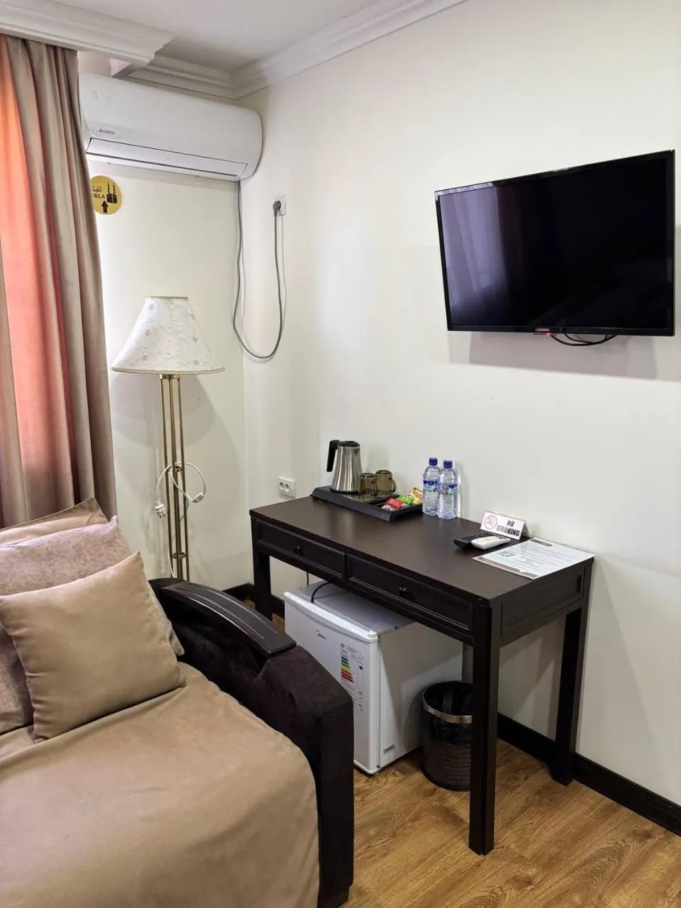 Bed in Crystal Hotel Bukhara