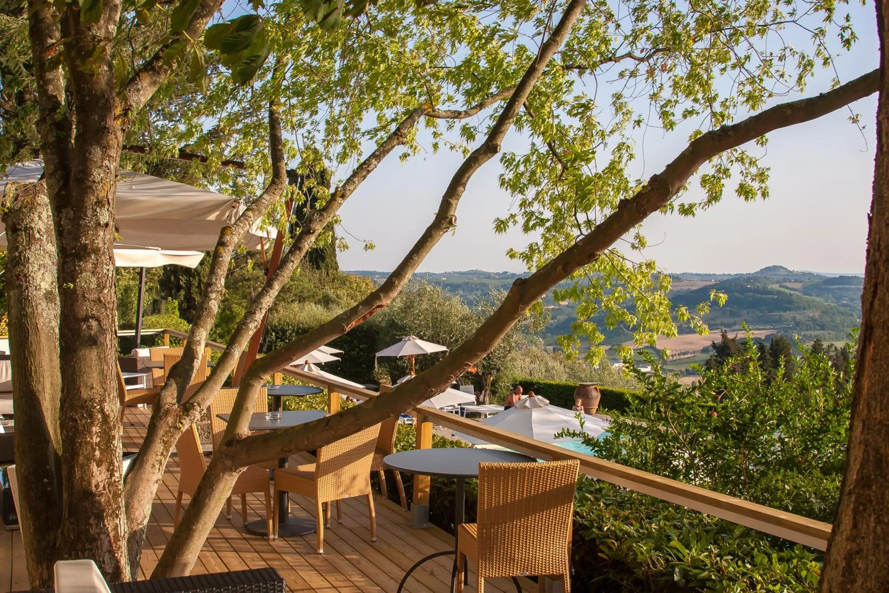 Restaurant/places to eat in Villa I Barronci Resort & Spa