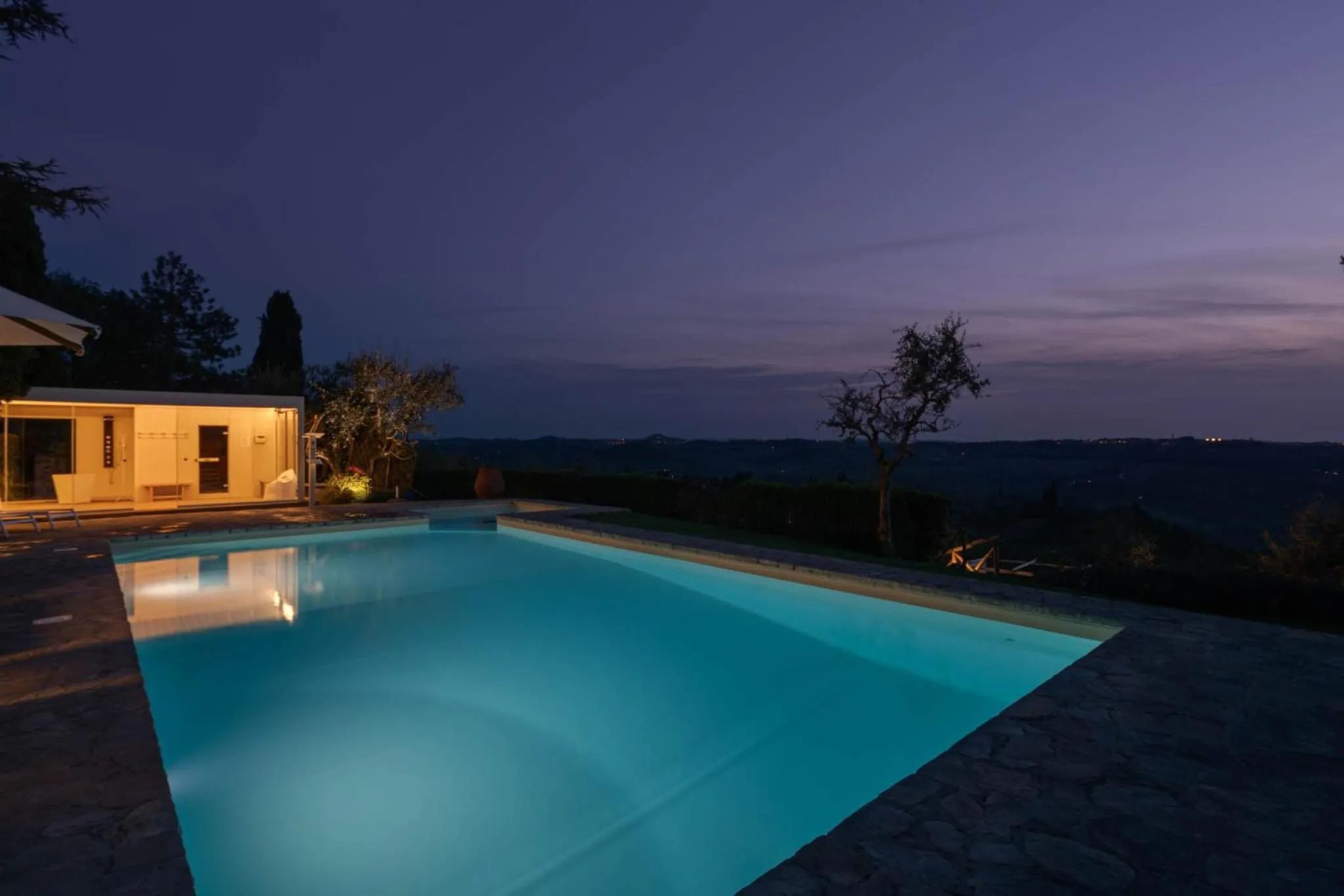 Swimming pool in Villa I Barronci Resort & Spa
