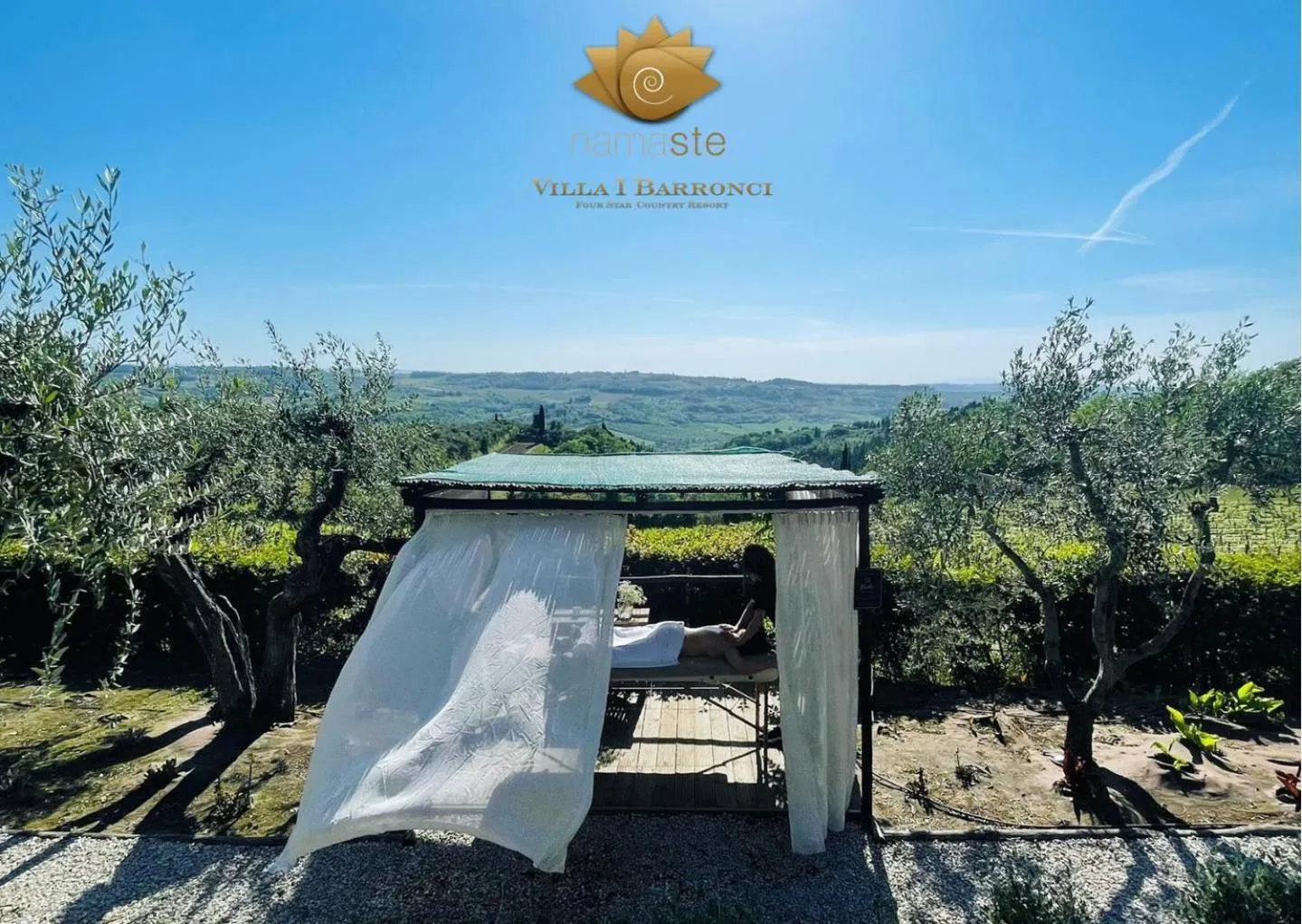 Garden in Villa I Barronci Resort & Spa