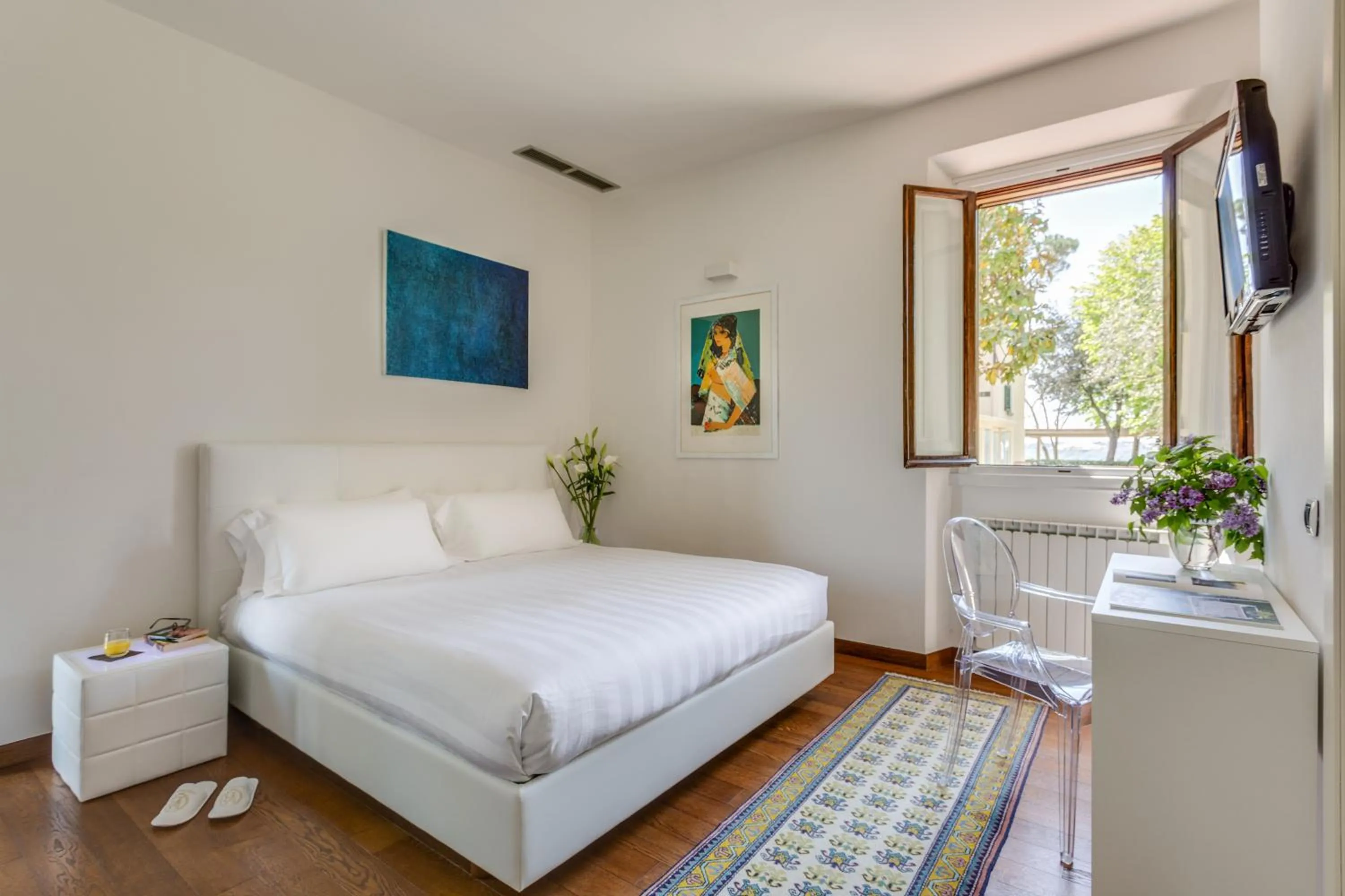 Bed in Villa I Barronci Resort & Spa