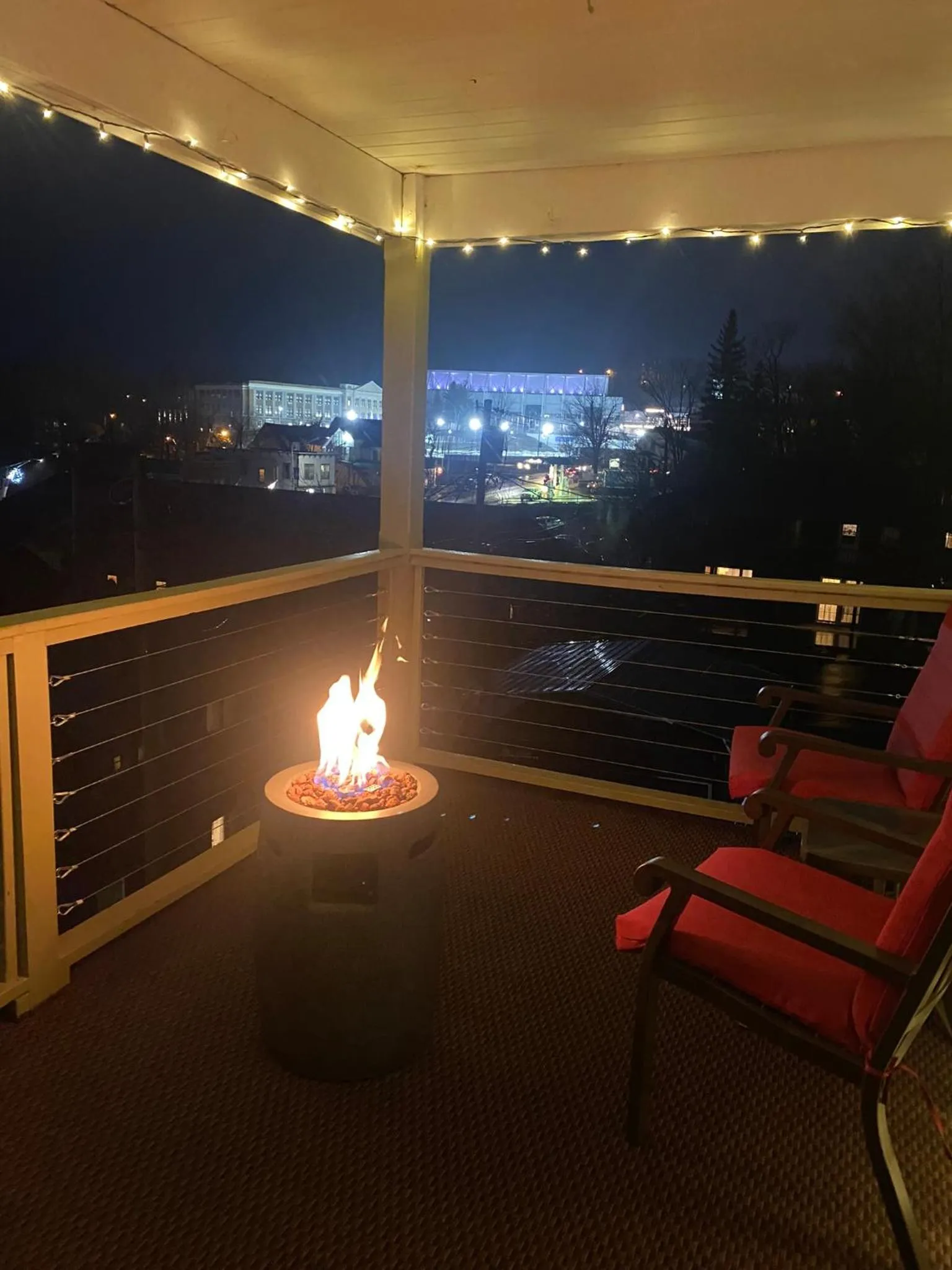 Night in Amazing Mountain Views Lake Placid & 1980 Olympic Center