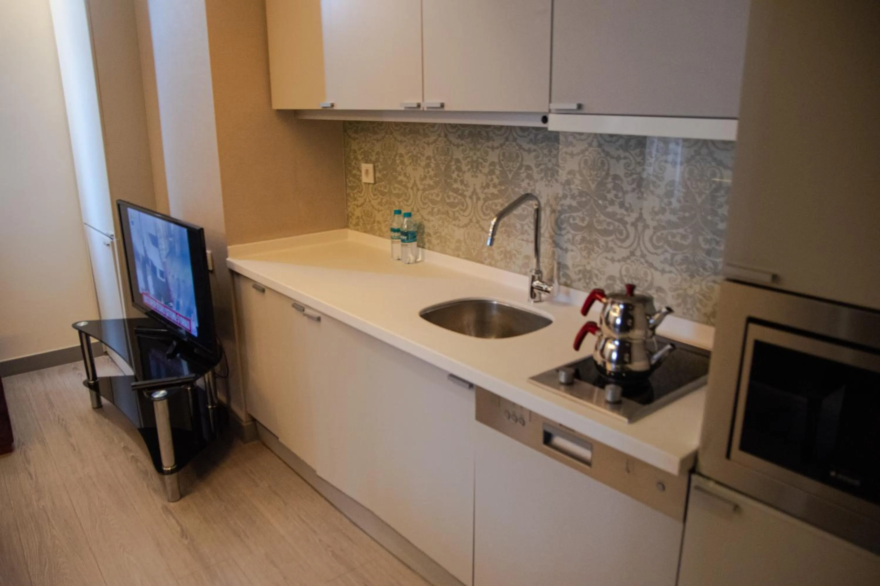 Kitchen or kitchenette in Star of İstanbul Residence