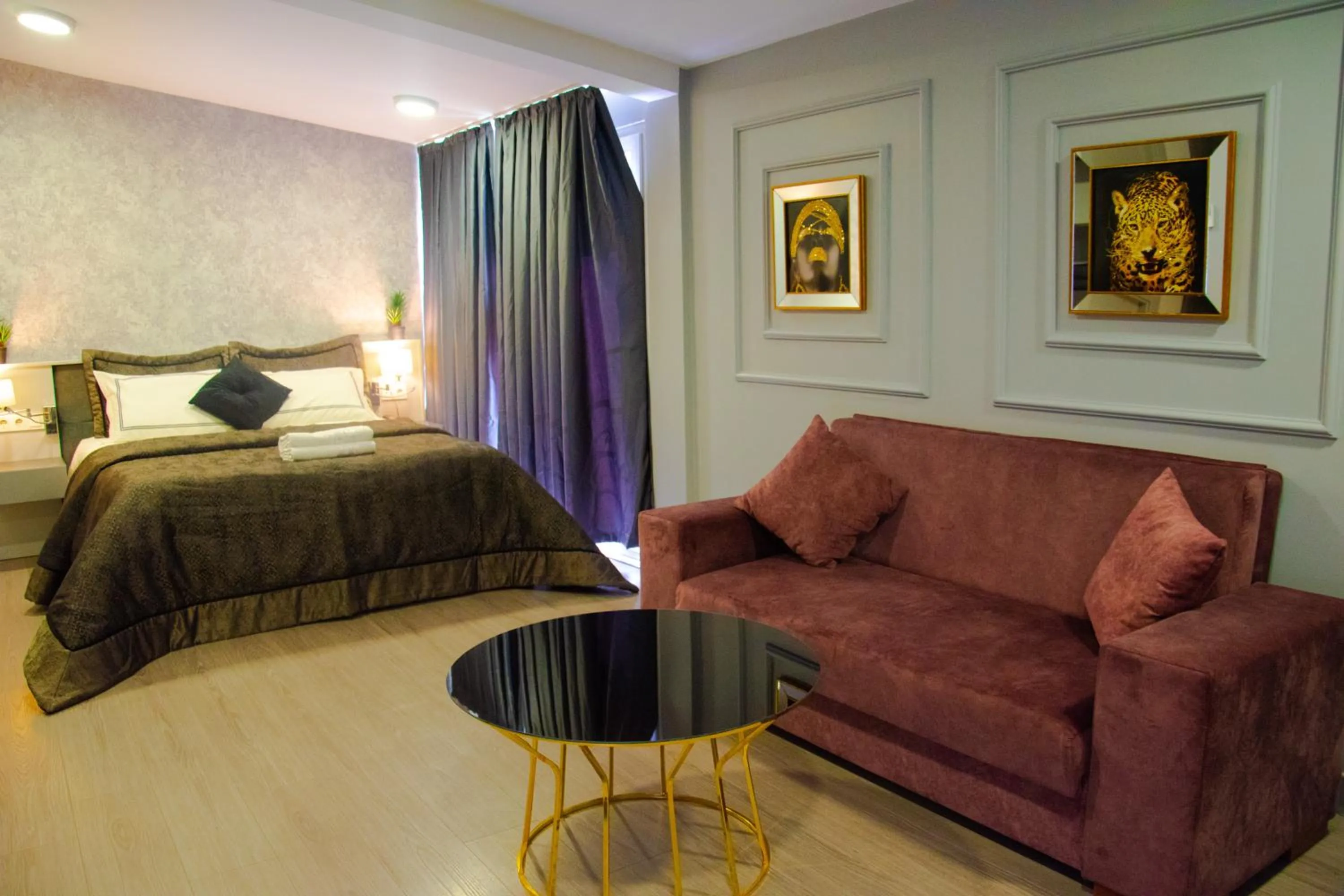 Bed in Star of İstanbul Residence