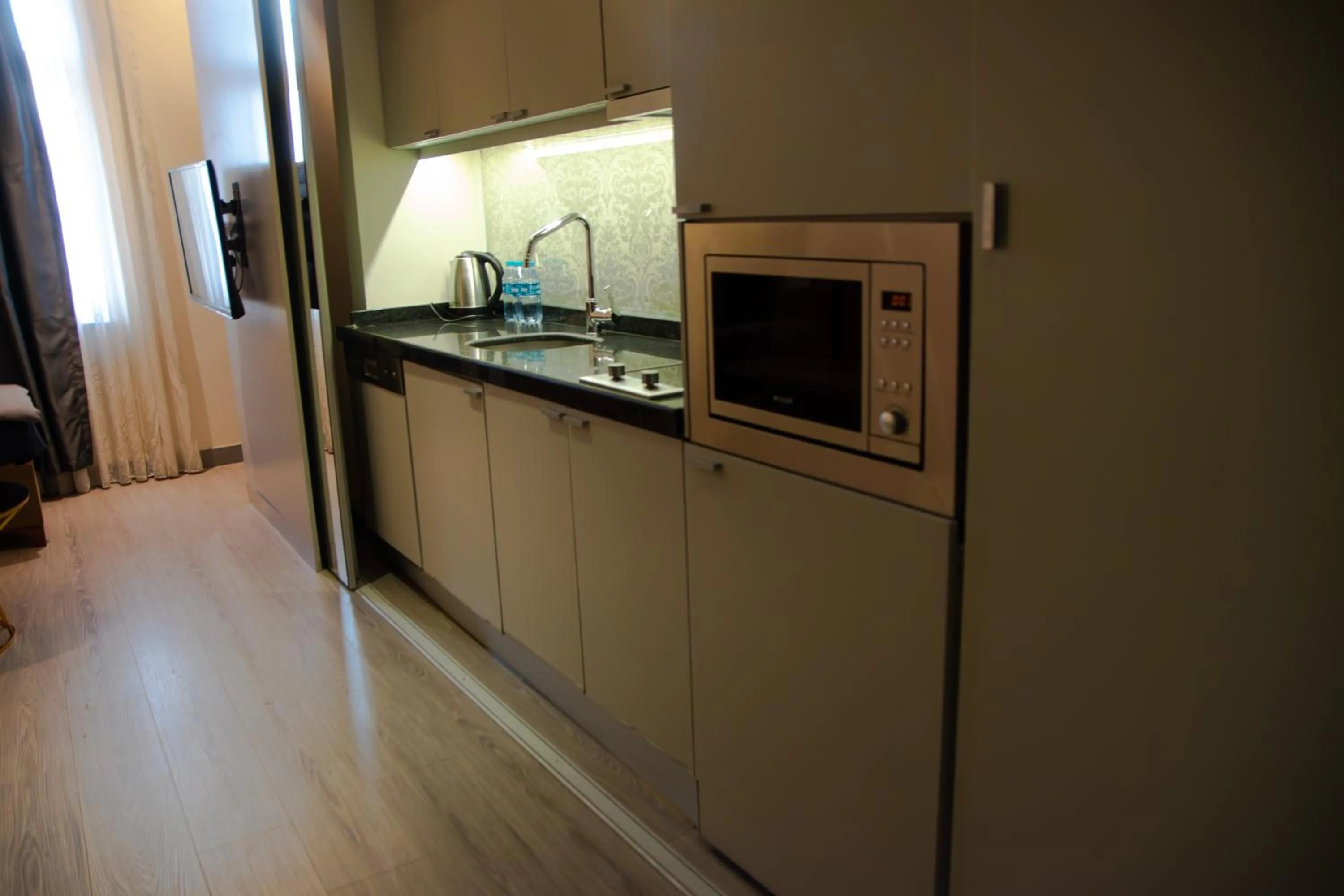 Kitchen or kitchenette in Star of İstanbul Residence