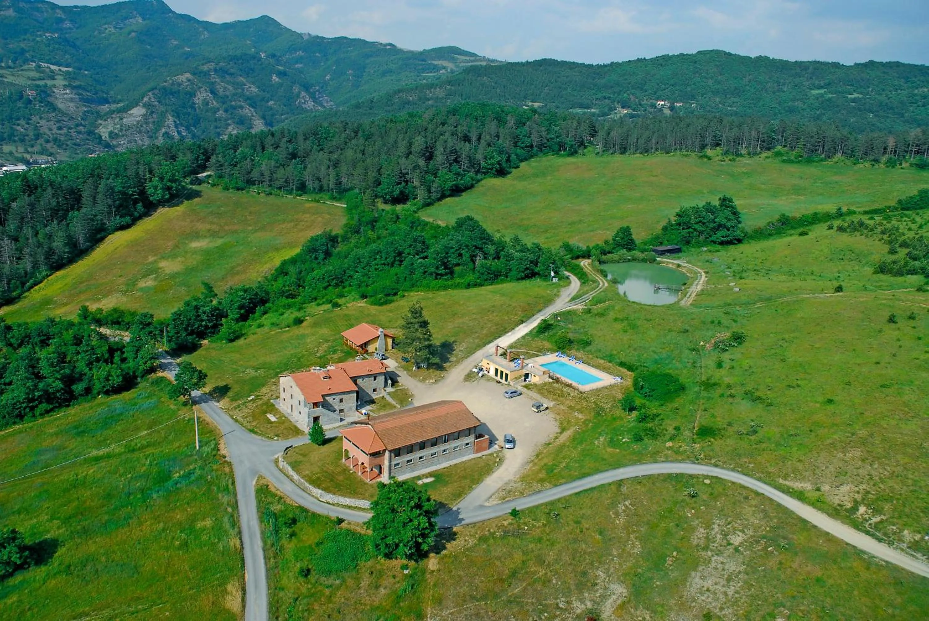 Bird's eye view in Gli Orzali