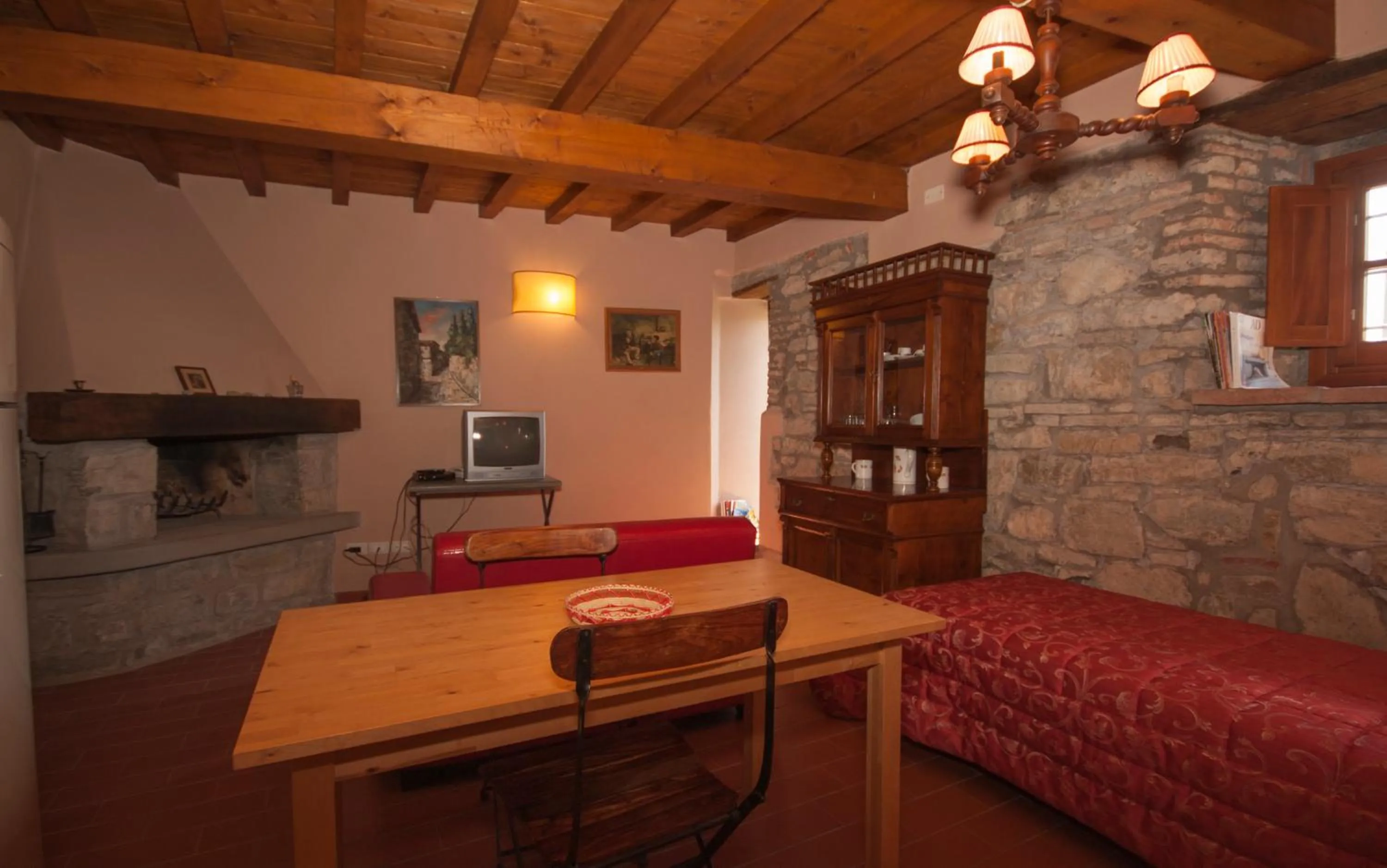 Living room in Gli Orzali