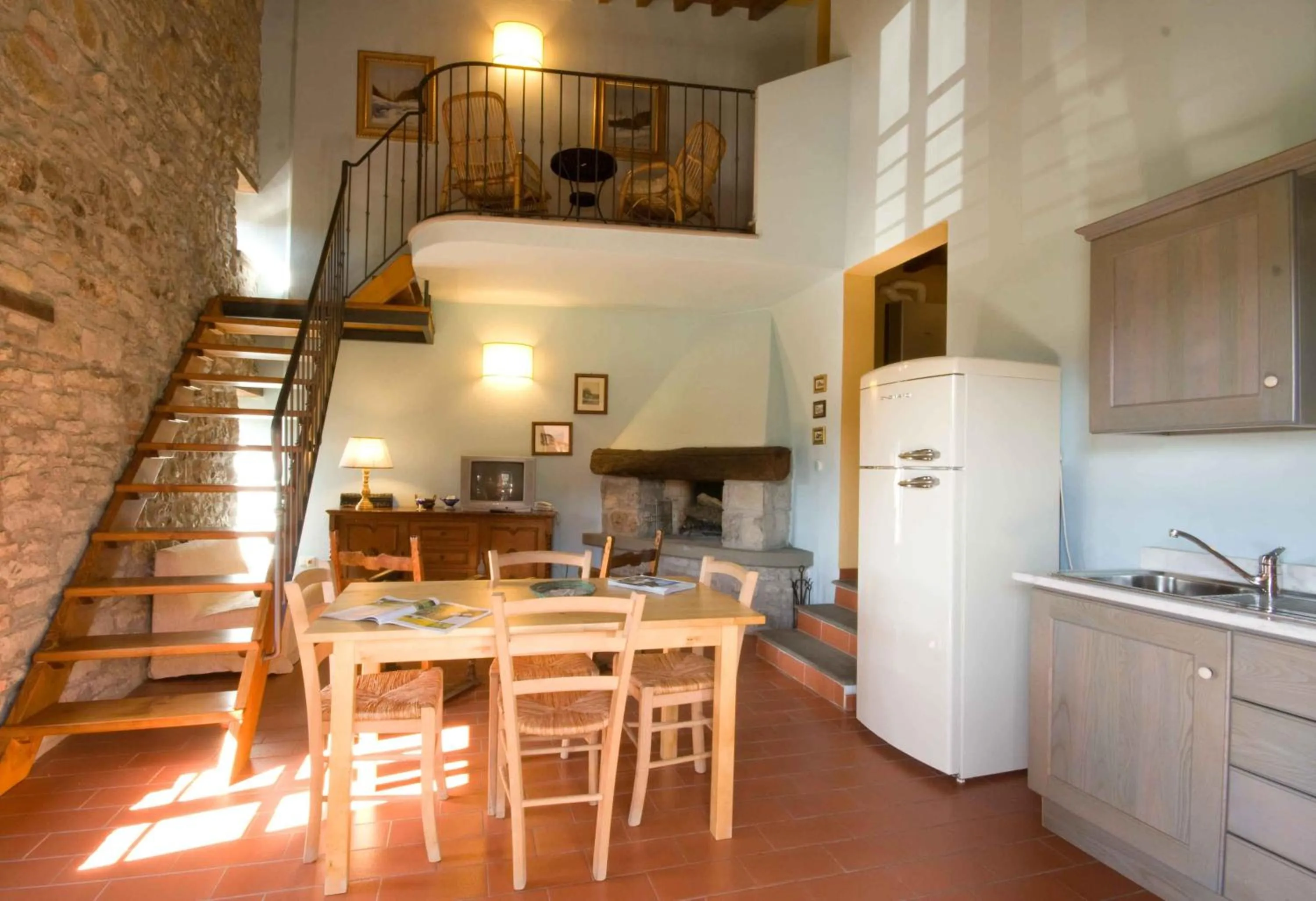 Living room in Gli Orzali