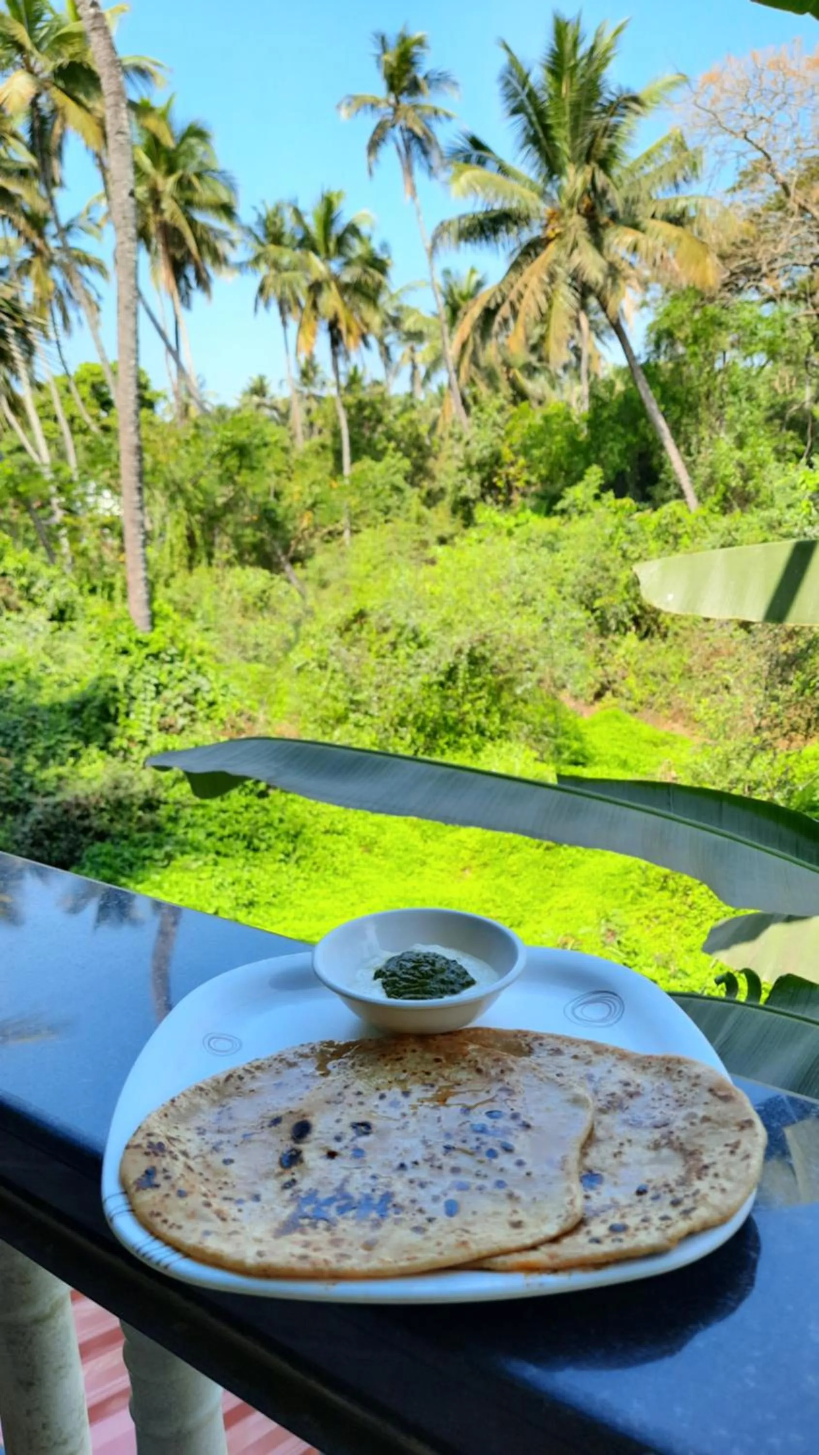 Food in Tropical Wave Hostel Morjim Goa