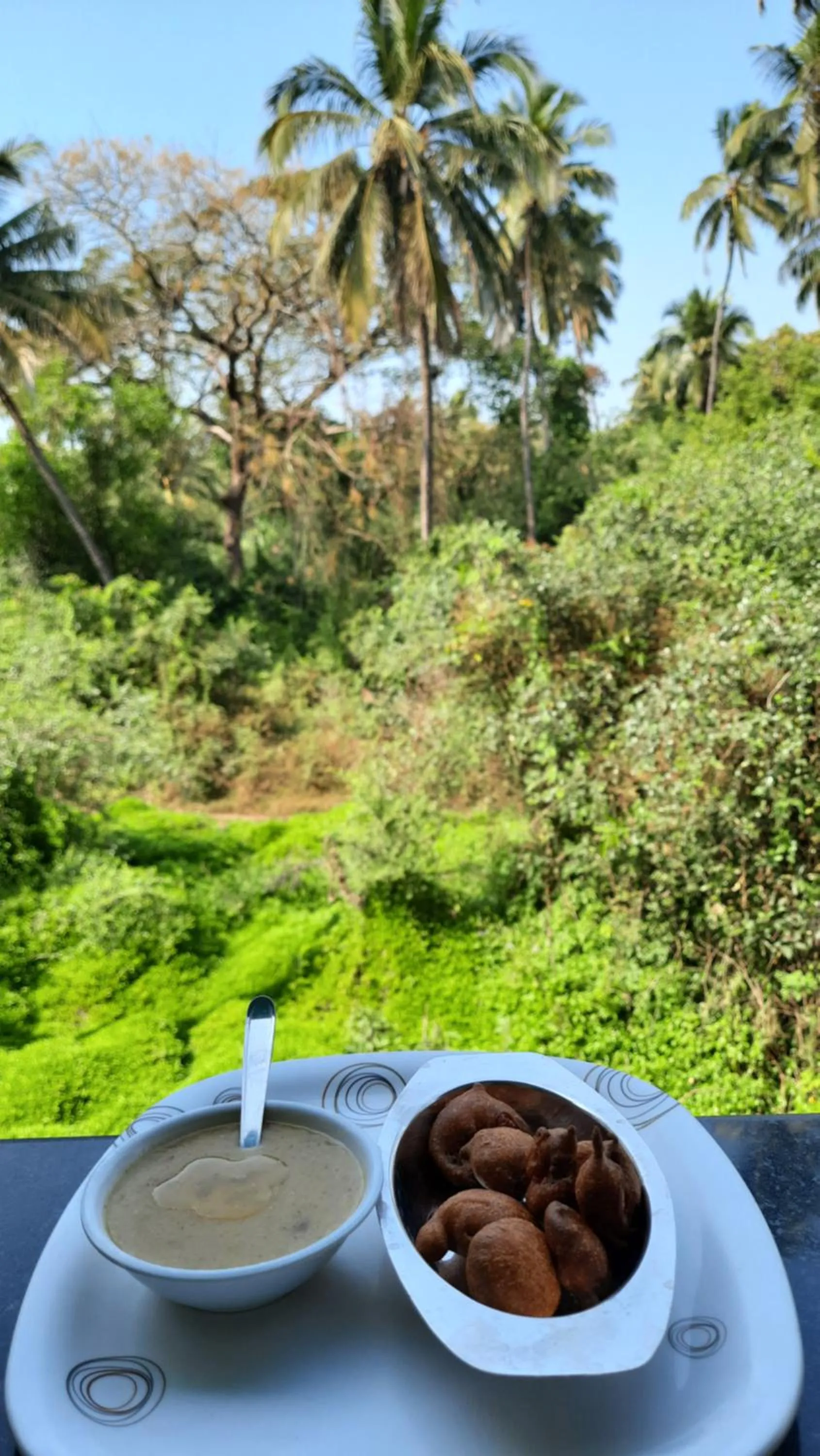 Food in Tropical Wave Hostel Morjim Goa