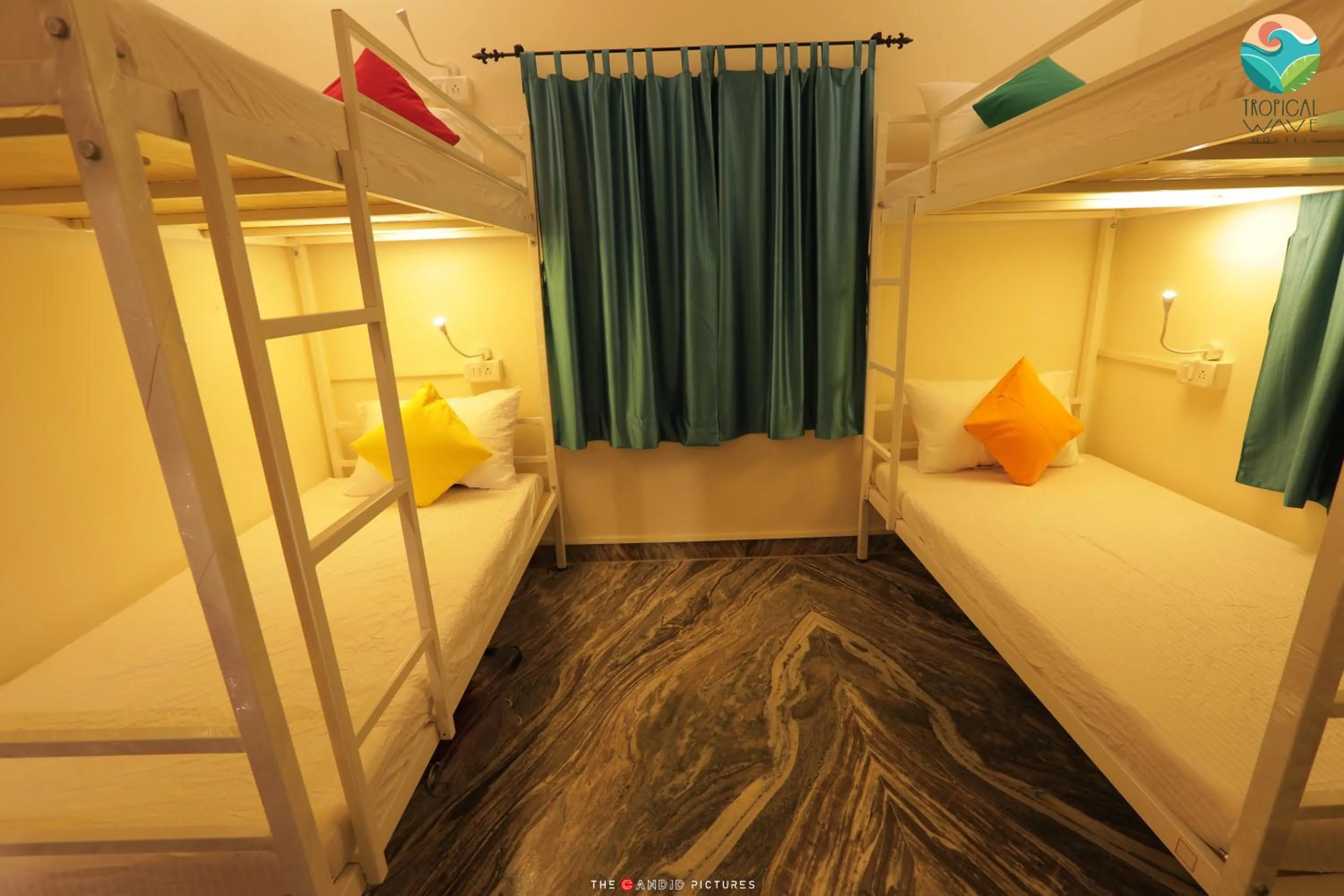 bunk bed, Bed in Tropical Wave Hostel Morjim Goa