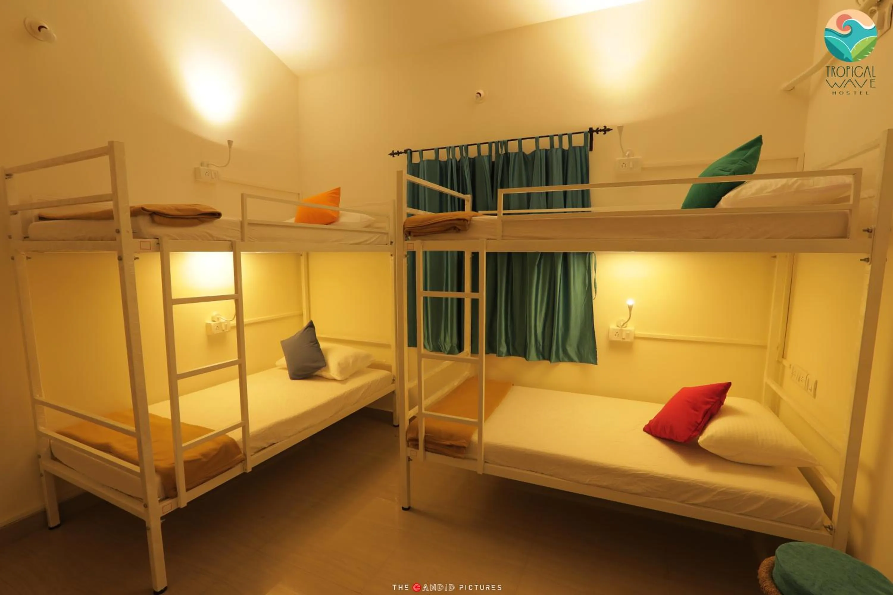 bunk bed, Bed in Tropical Wave Hostel Morjim Goa