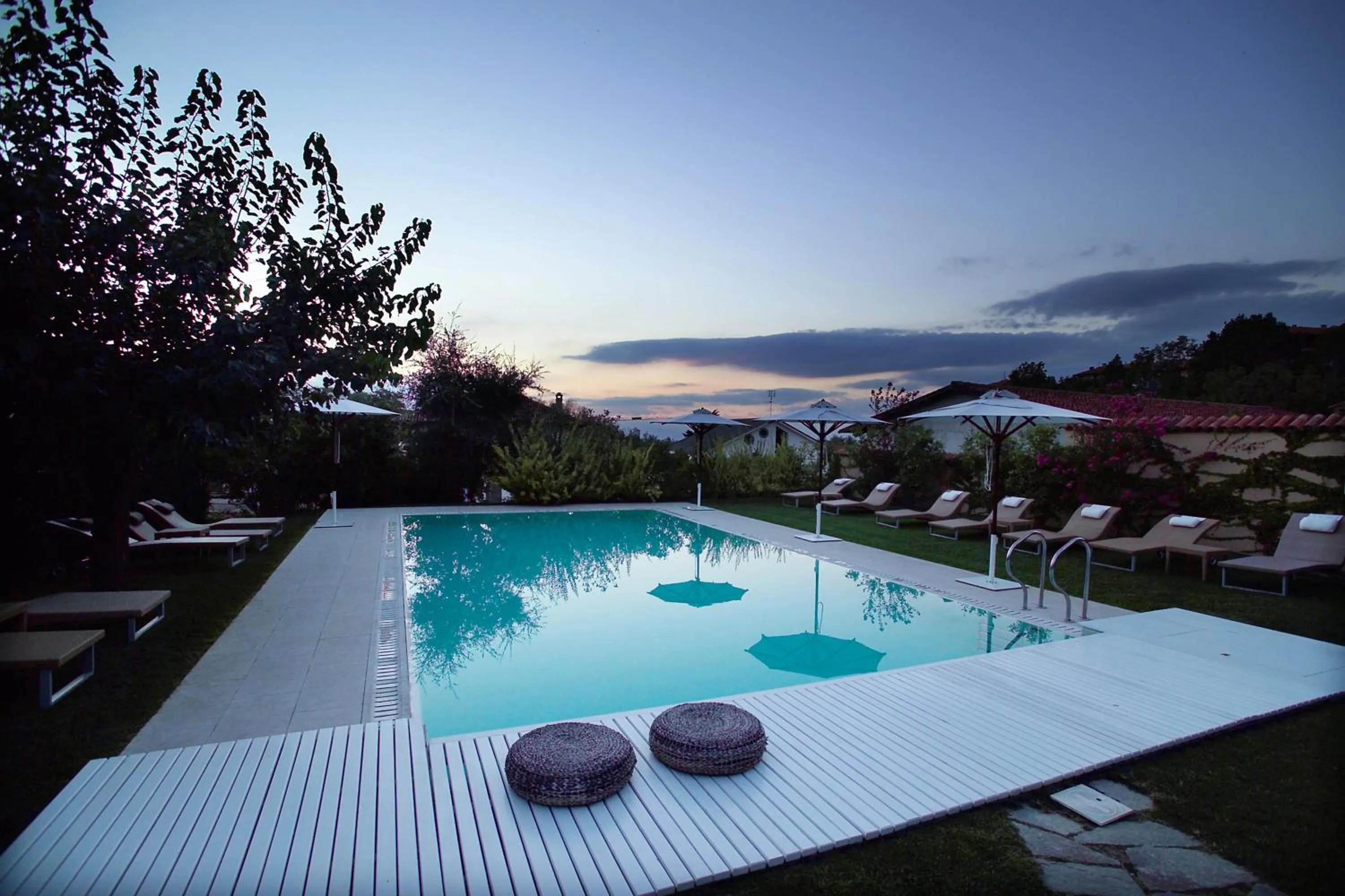 Swimming pool in Corte Gondina Boutique Hotel