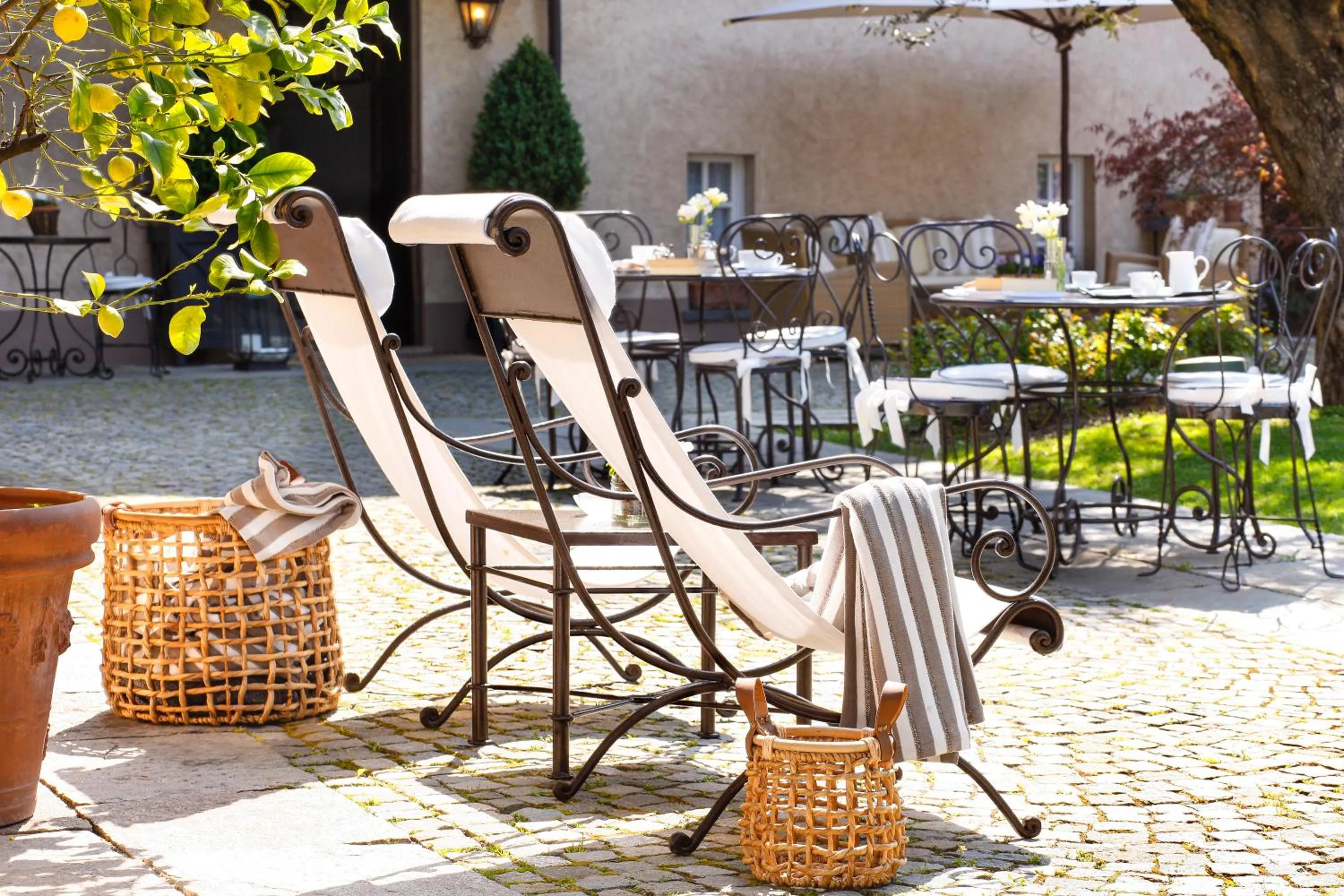 Garden in Corte Gondina Boutique Hotel