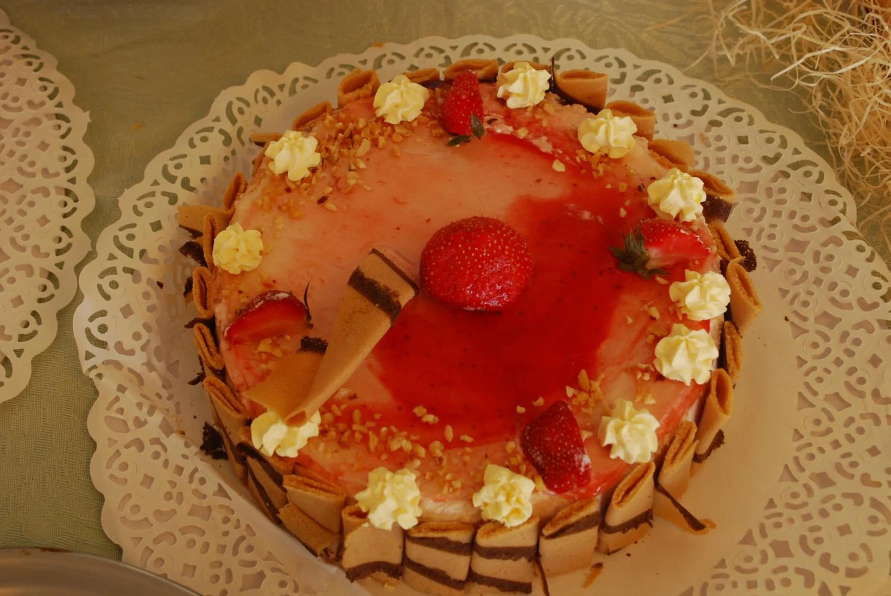 Food close-up in Hotel Dea