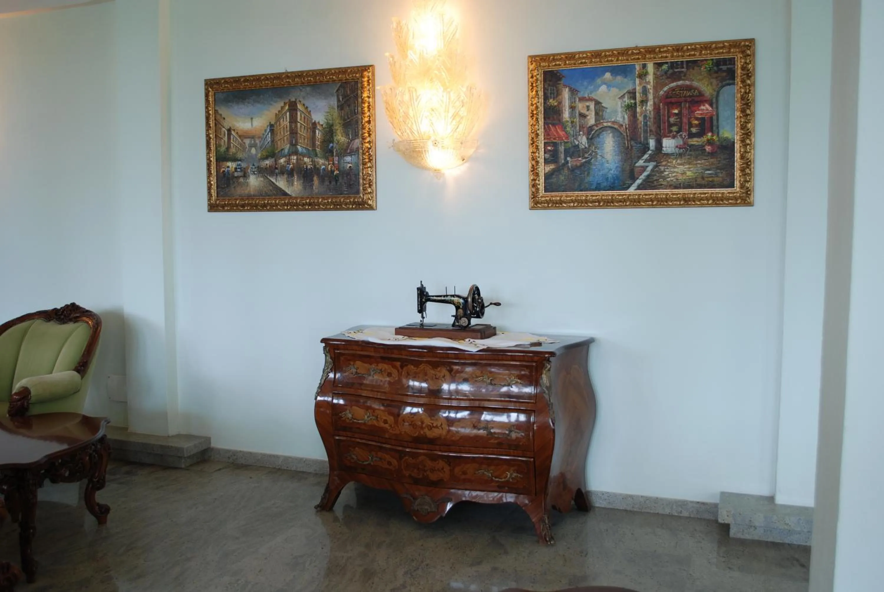 Decorative detail in Hotel Dea