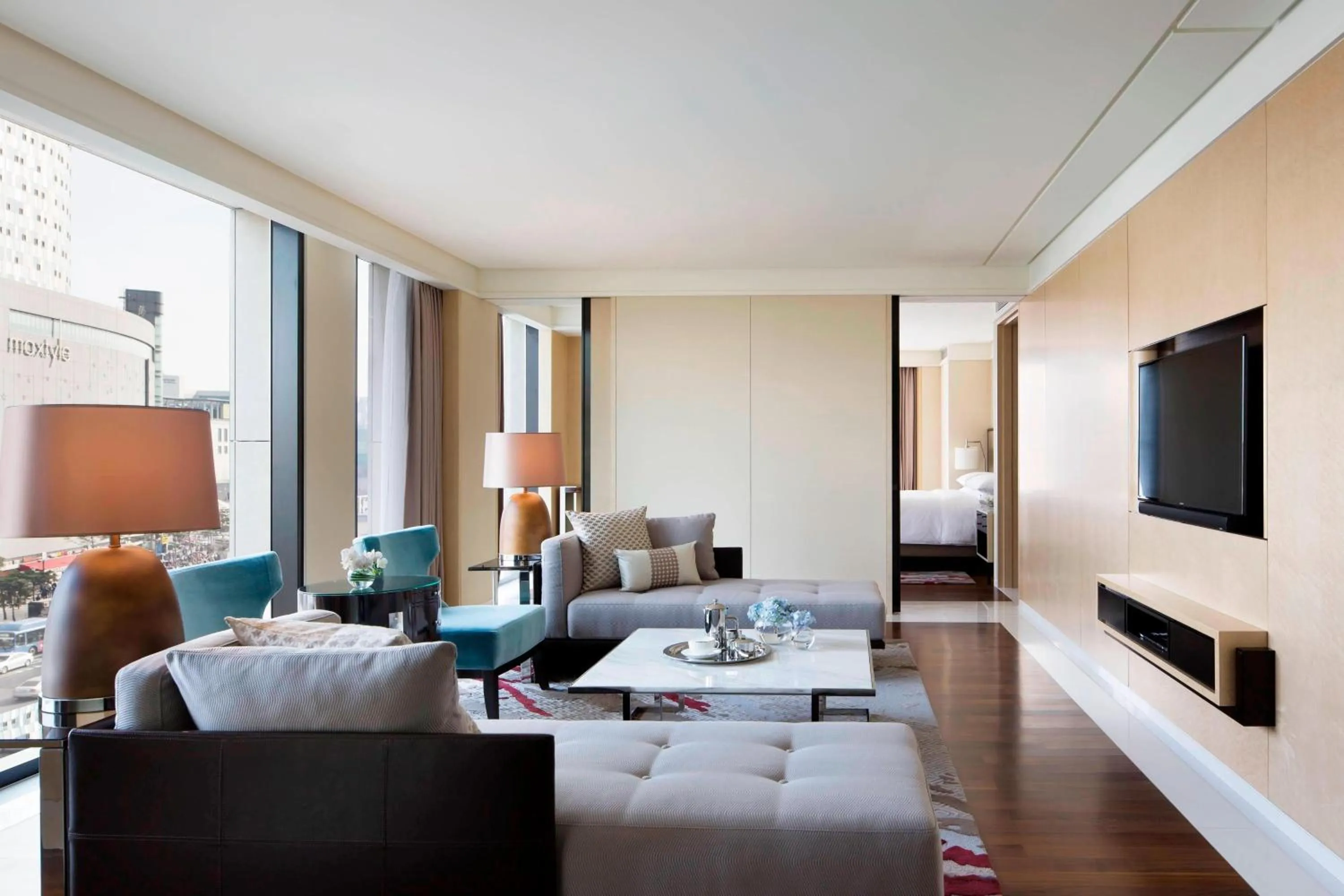 Living room in JW Marriott Dongdaemun Square Seoul