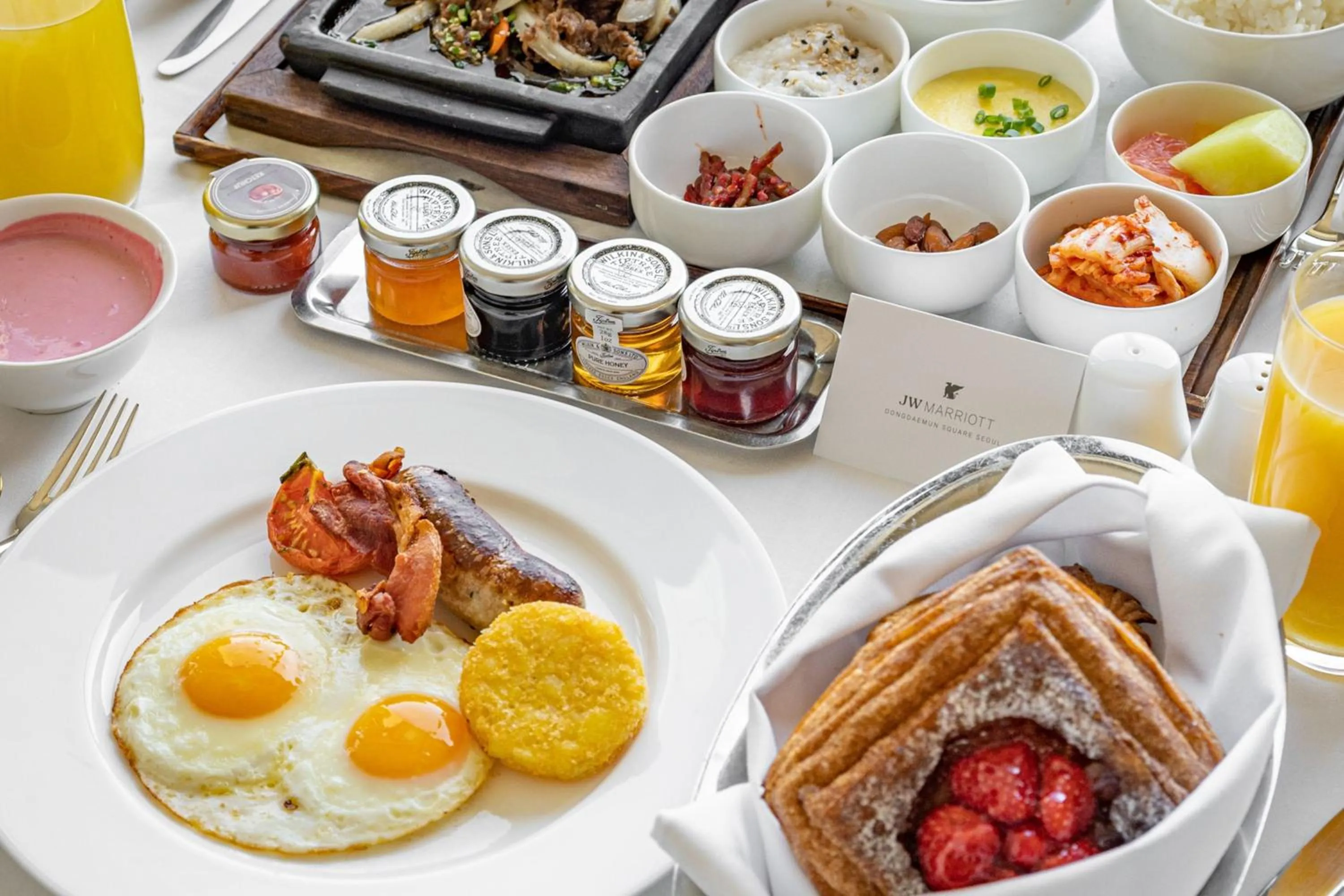Breakfast in JW Marriott Dongdaemun Square Seoul