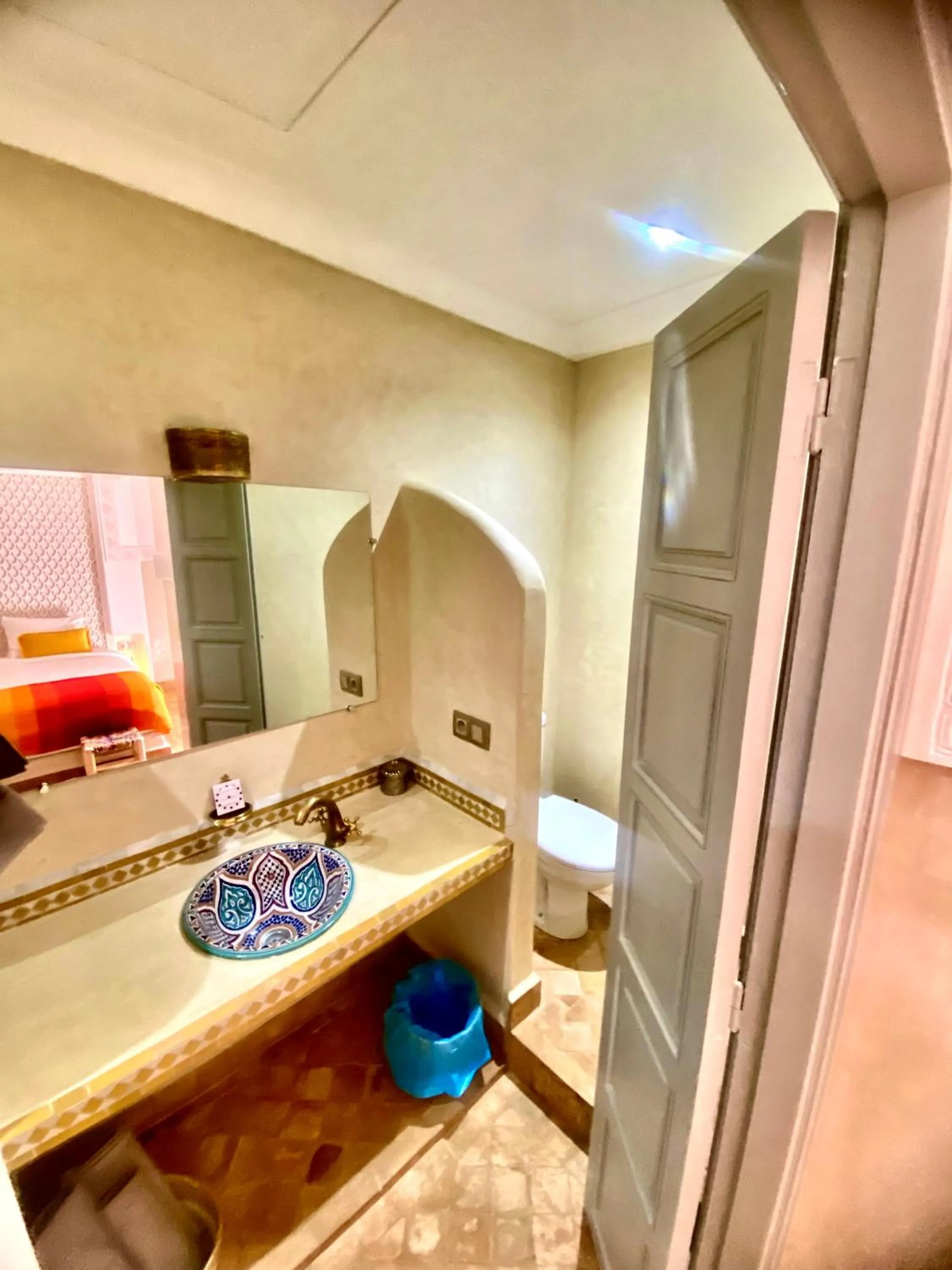Toilet in Riad Magnolia&SPA