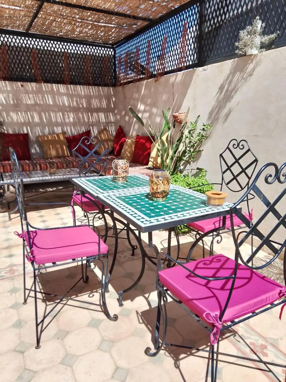 Patio in Riad Magnolia&SPA