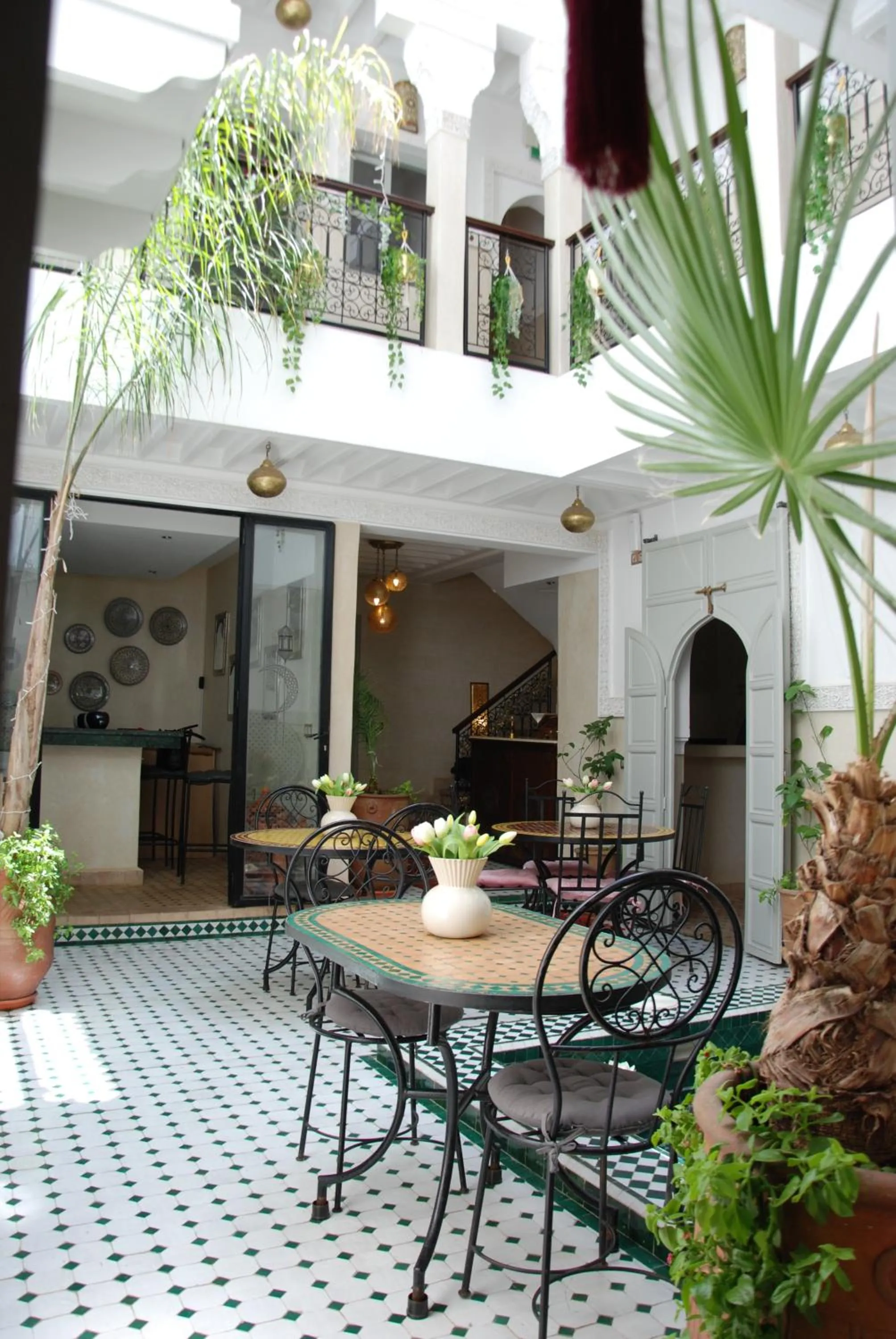 Balcony/Terrace in Riad Magnolia&SPA