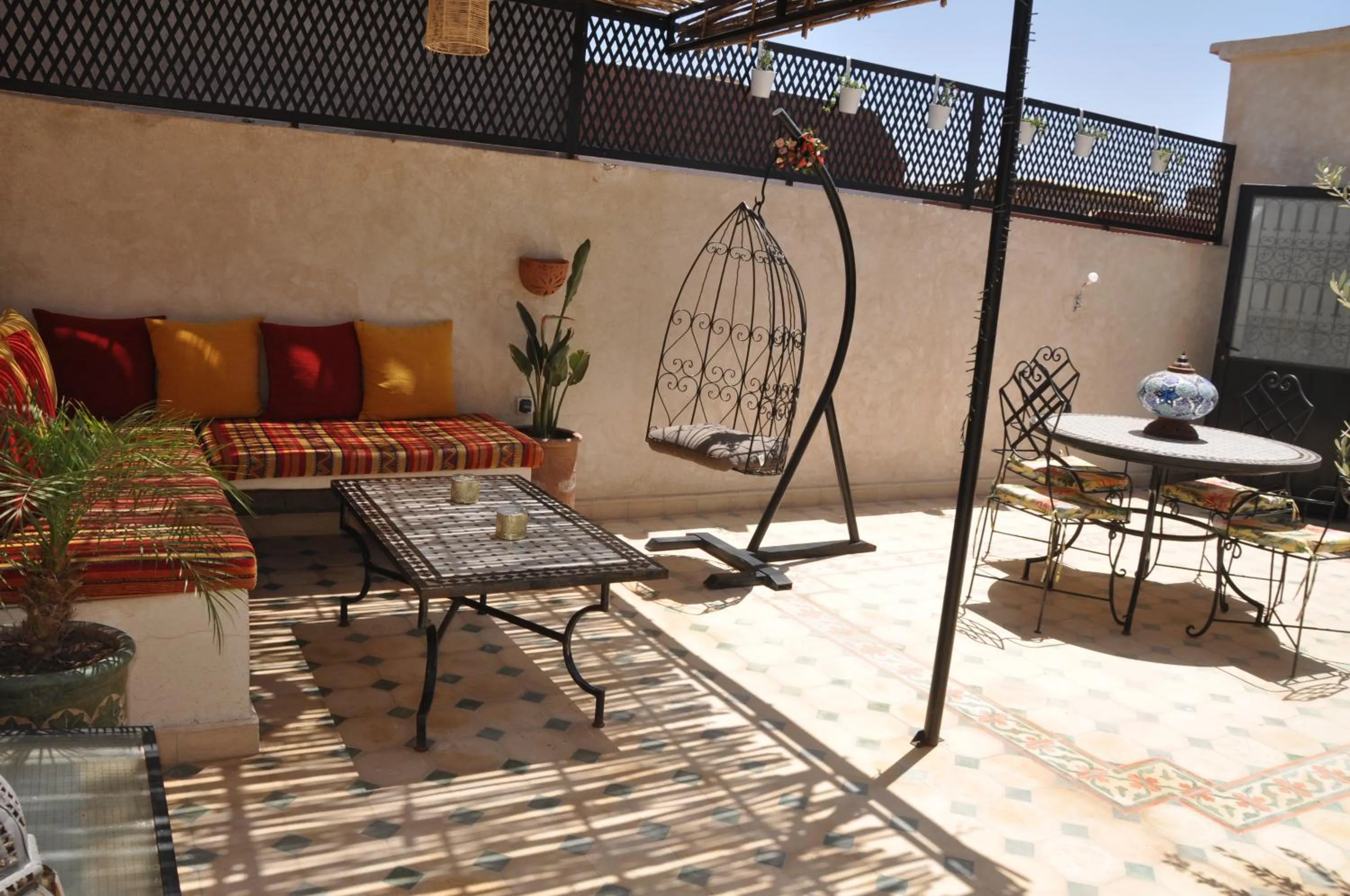 Patio in Riad Magnolia&SPA