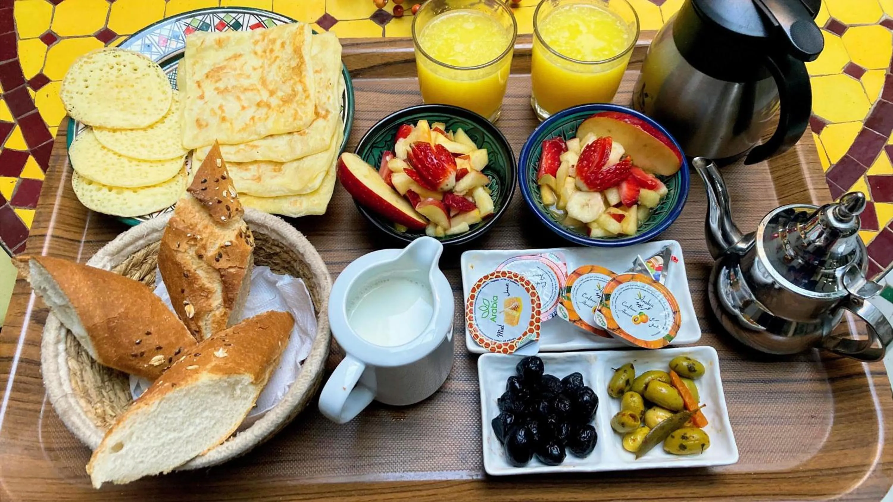 Restaurant/places to eat in Riad Magnolia&SPA