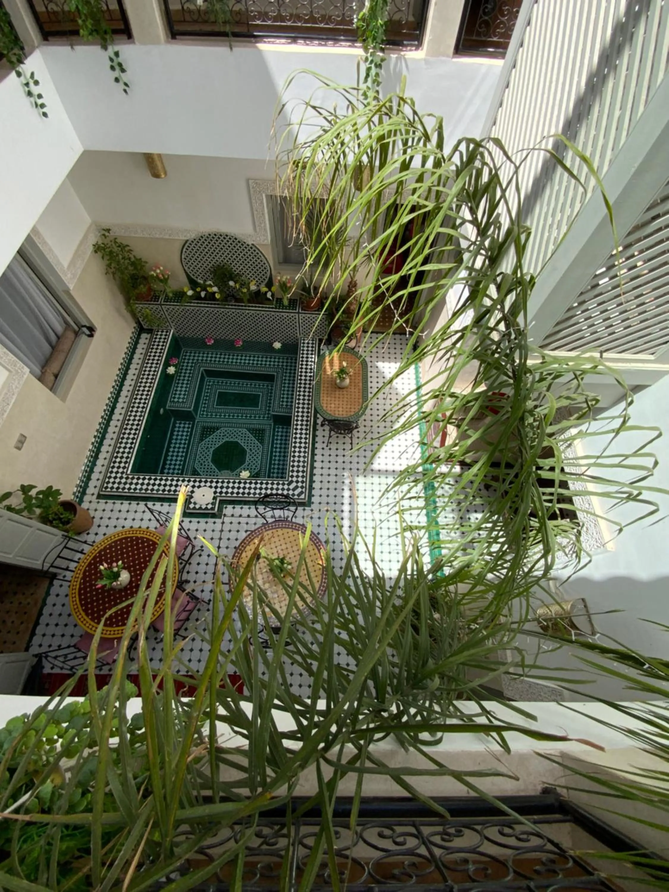 Patio in Riad Magnolia&SPA