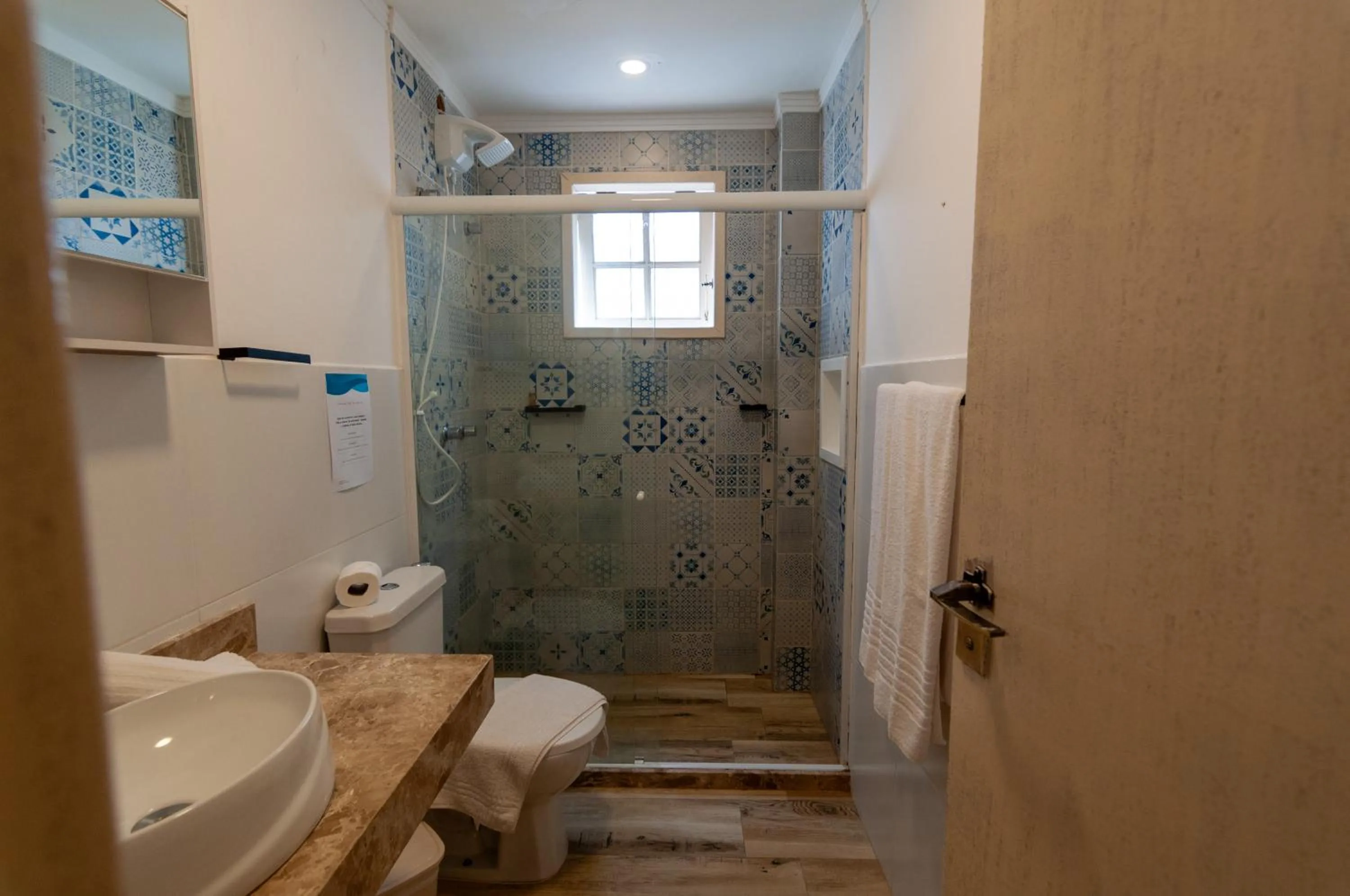 Bathroom in Pousada Mar de Geribá