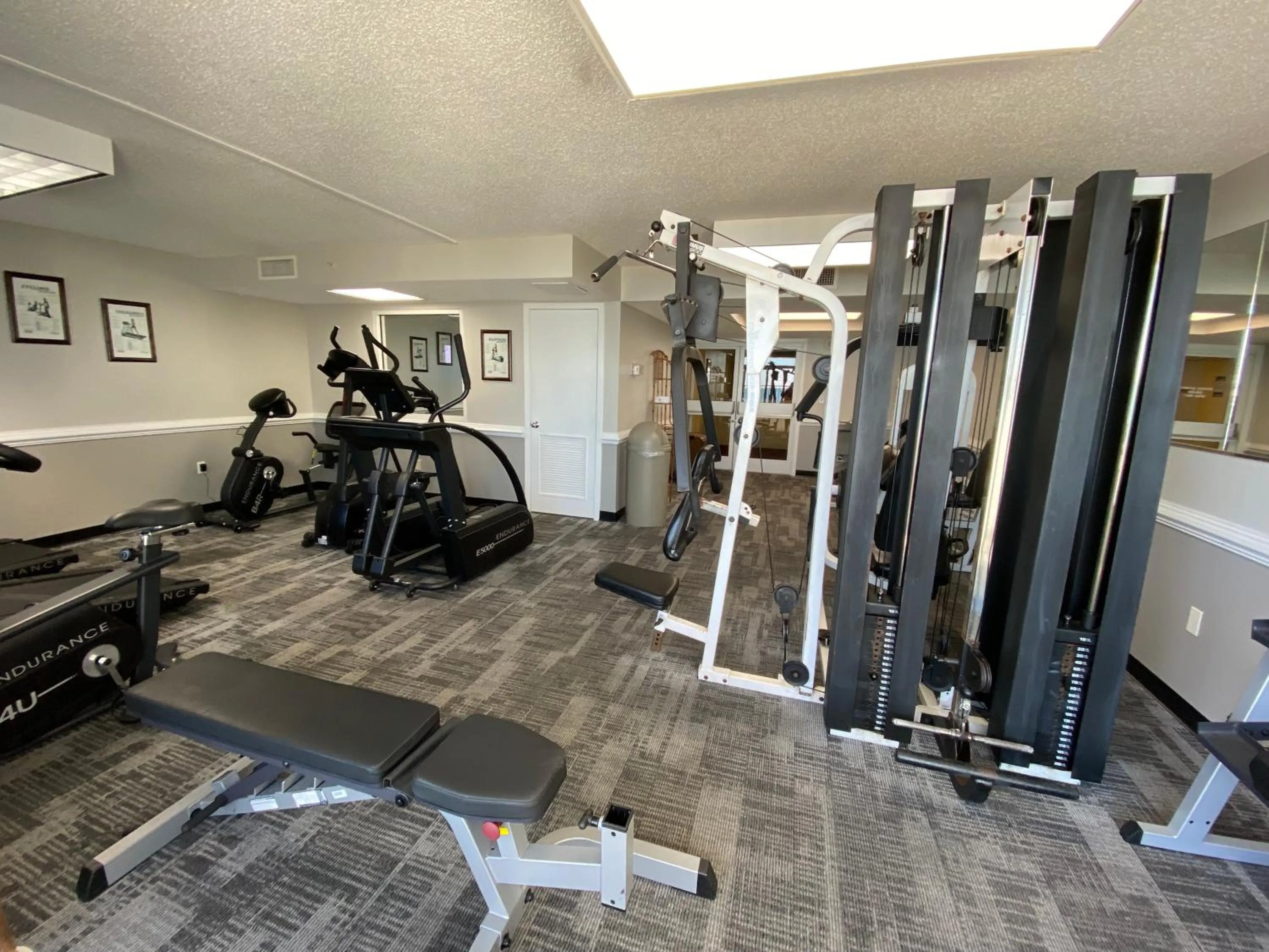 Fitness centre/facilities in Camelot By The Sea Ocean Front Condo