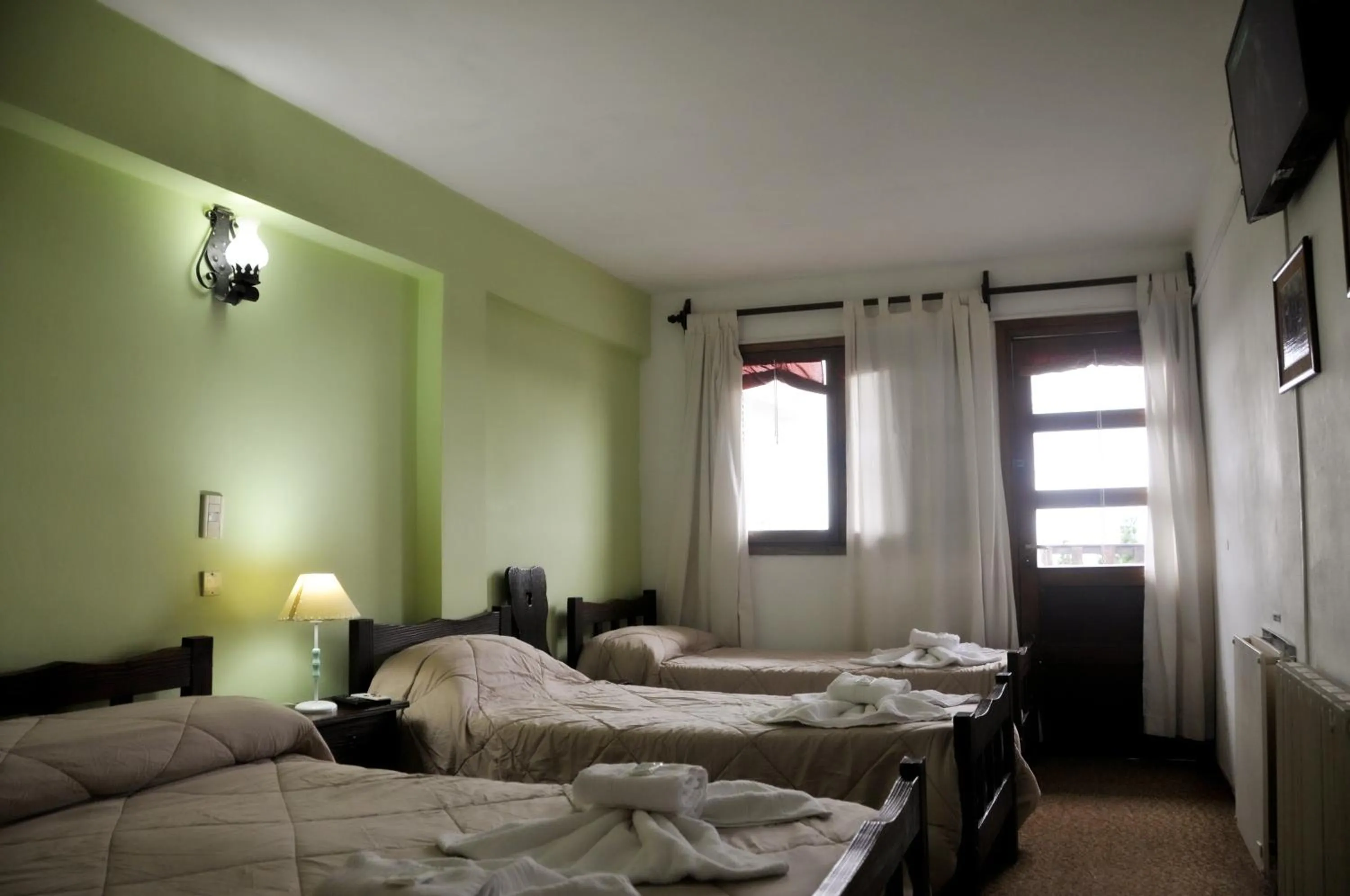 Quadruple Room with Balcony in Hotel Panorama