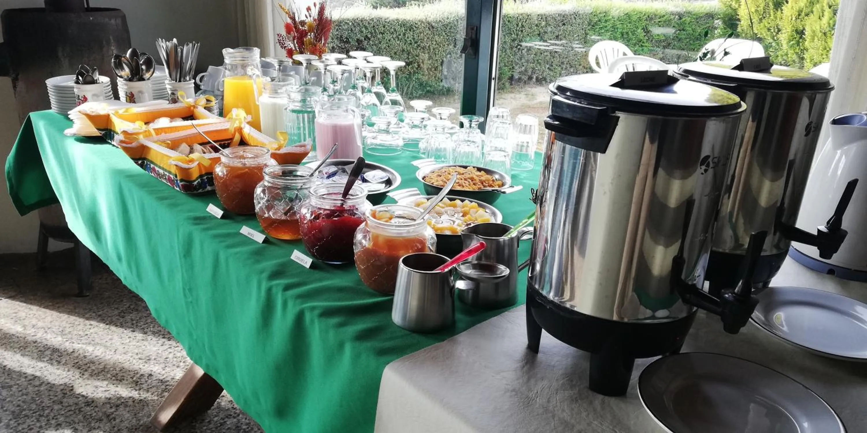 Breakfast in Hotel Panorama