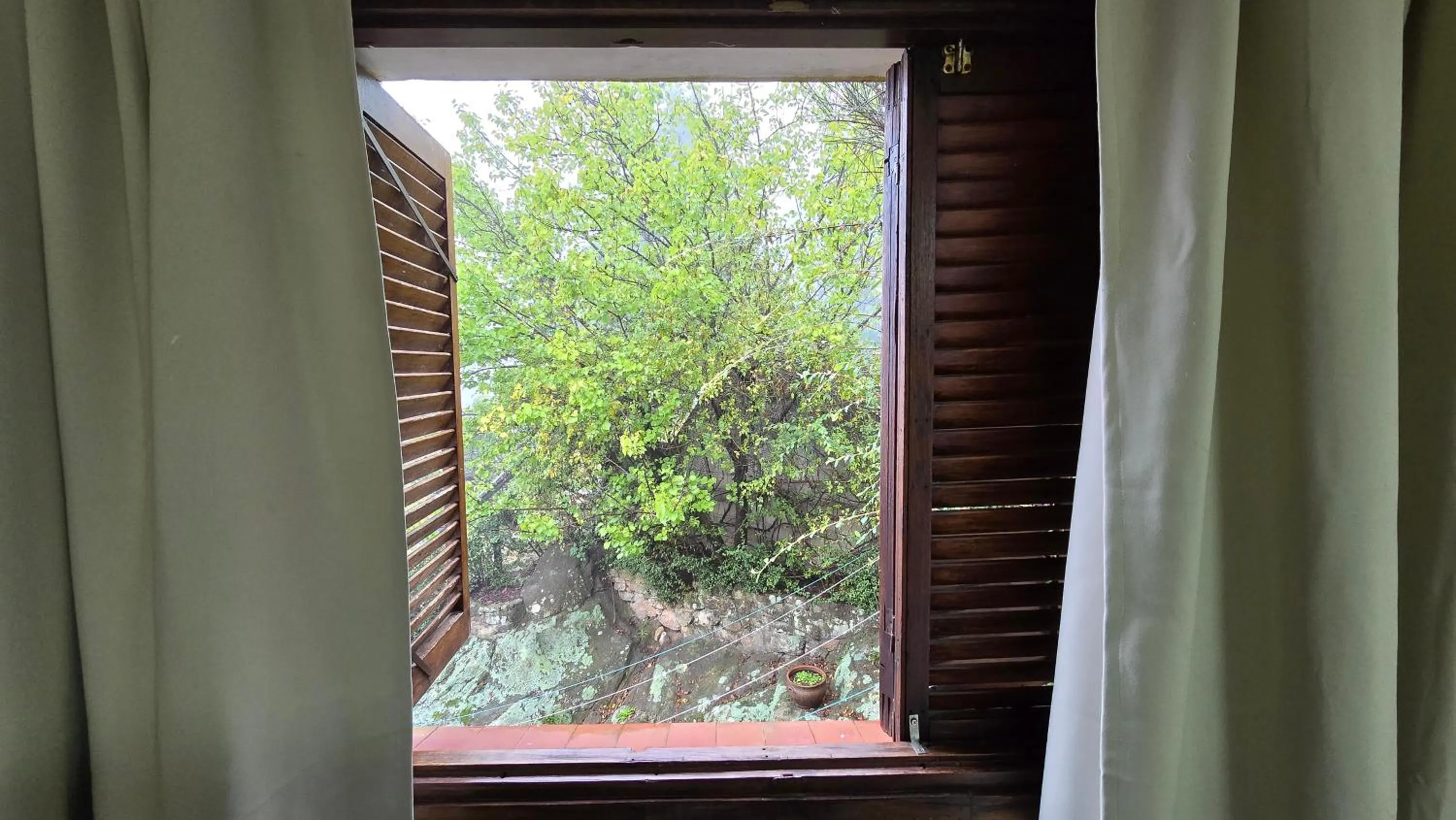 Garden view in Hotel Panorama