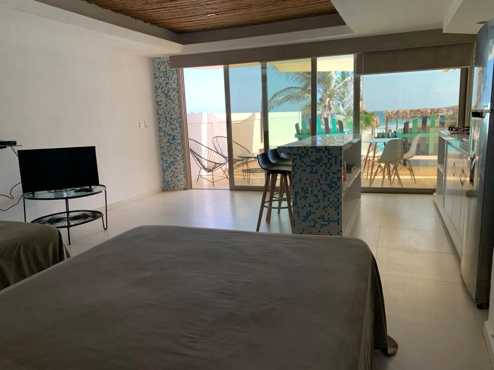 Bed in Condominio Agave del Mar