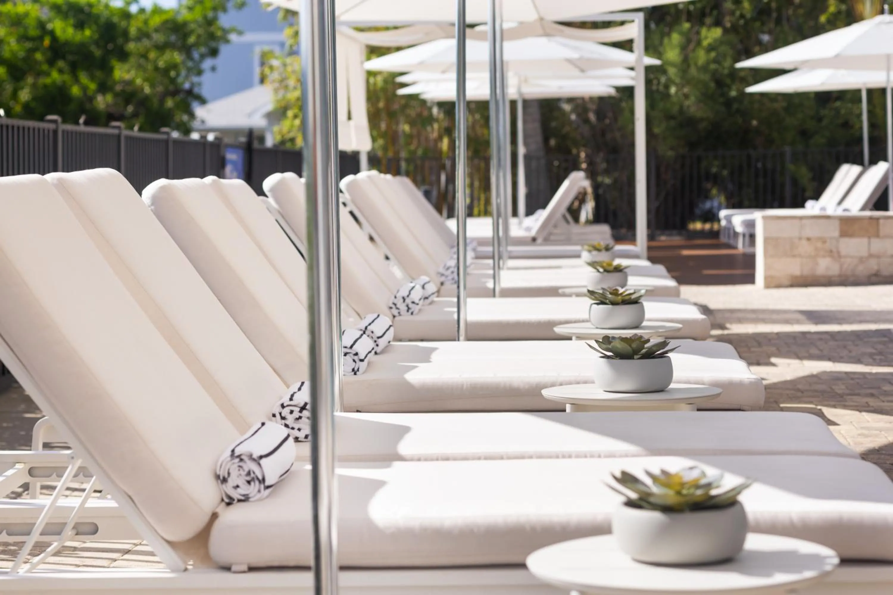 Patio in The Hotel Zamora