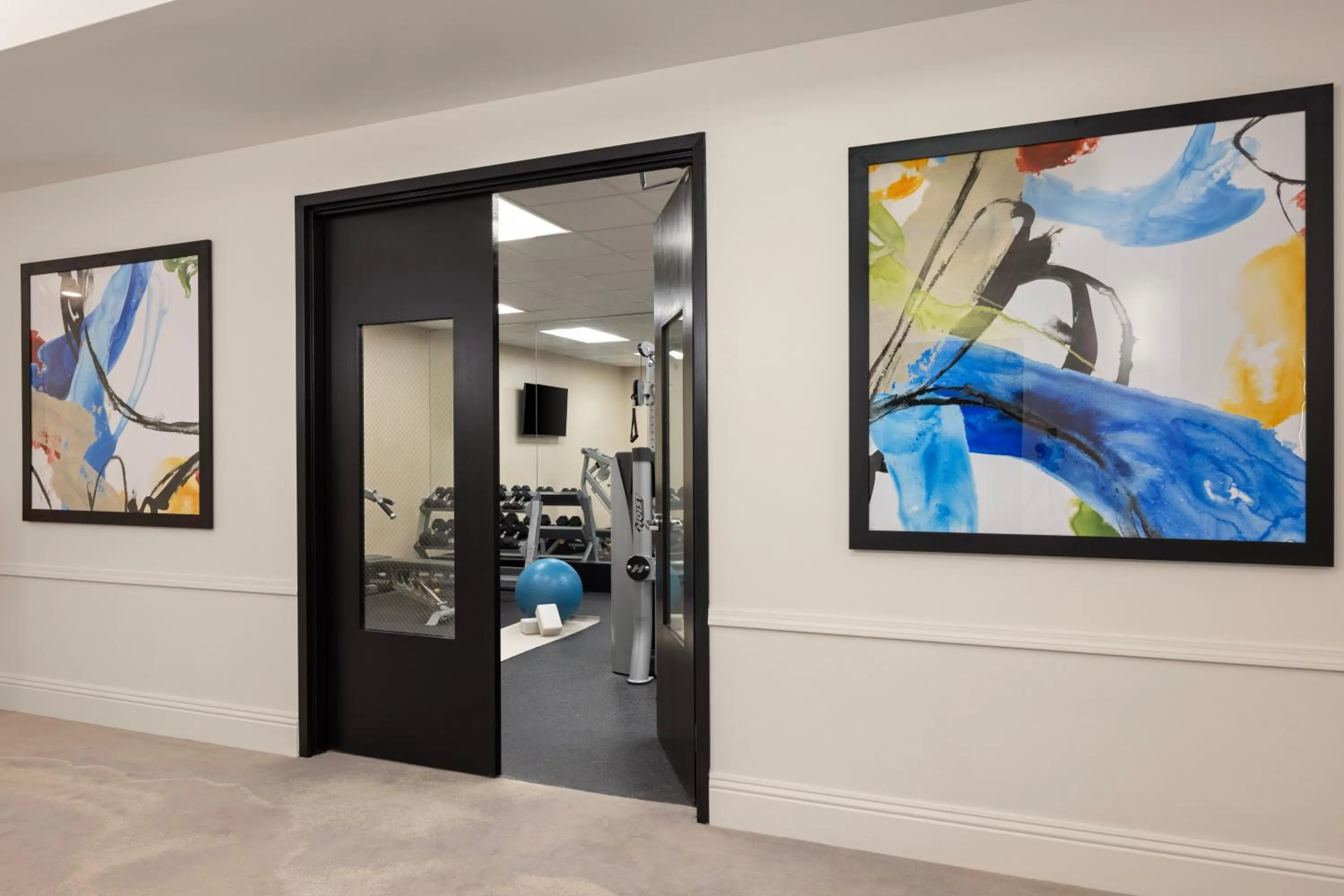 Fitness centre/facilities in The Hotel Zamora