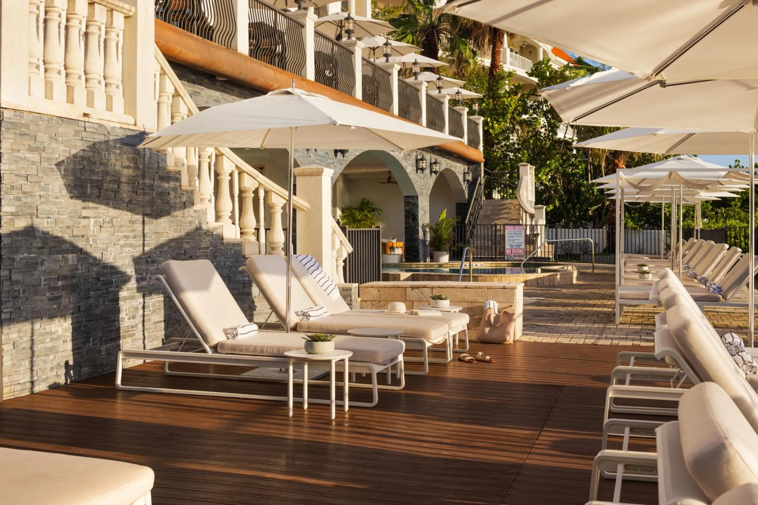 Patio in The Hotel Zamora