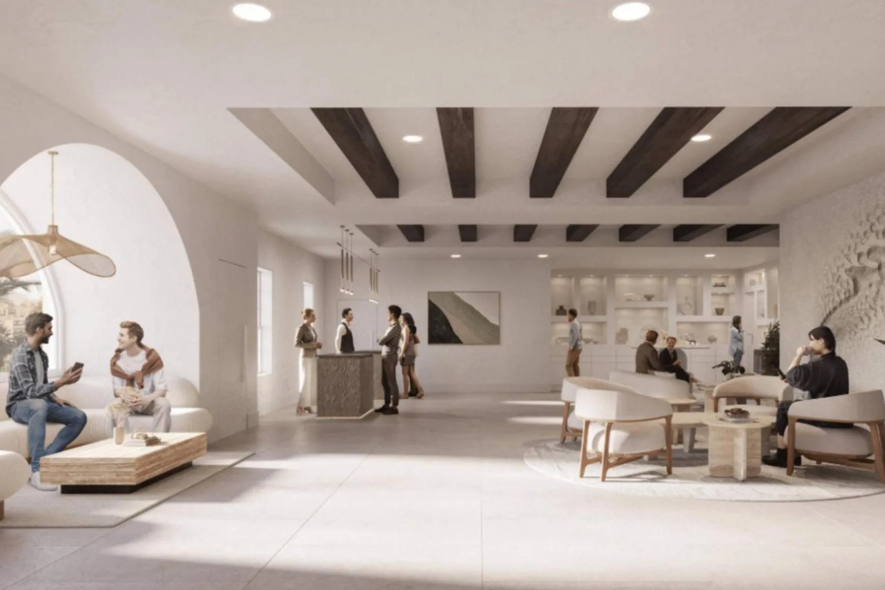 Lobby or reception in The Hotel Zamora