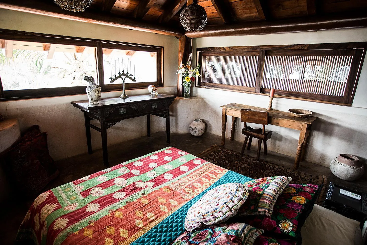 Bed in Present Moment Retreat