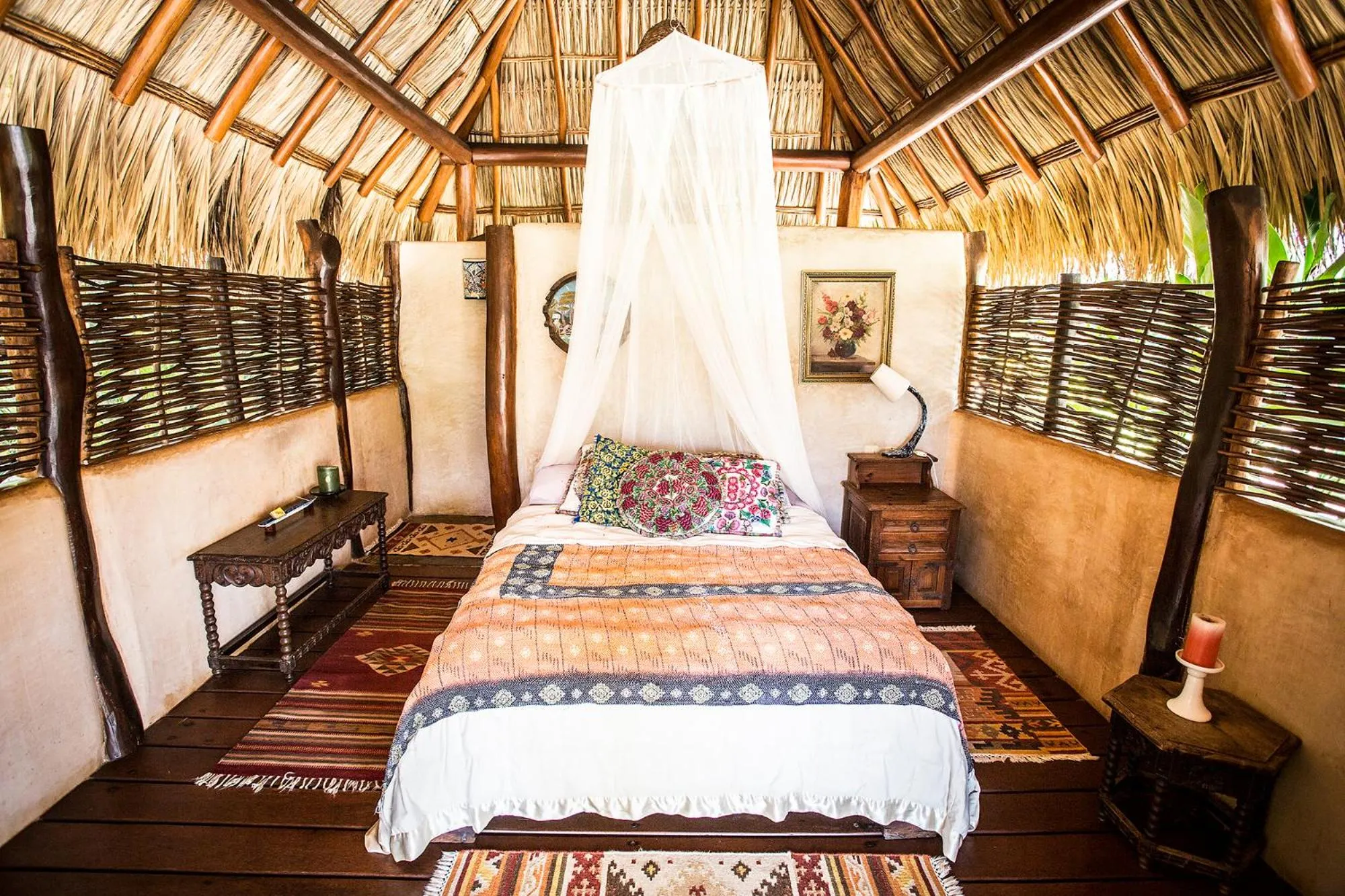 Bed in Present Moment Retreat