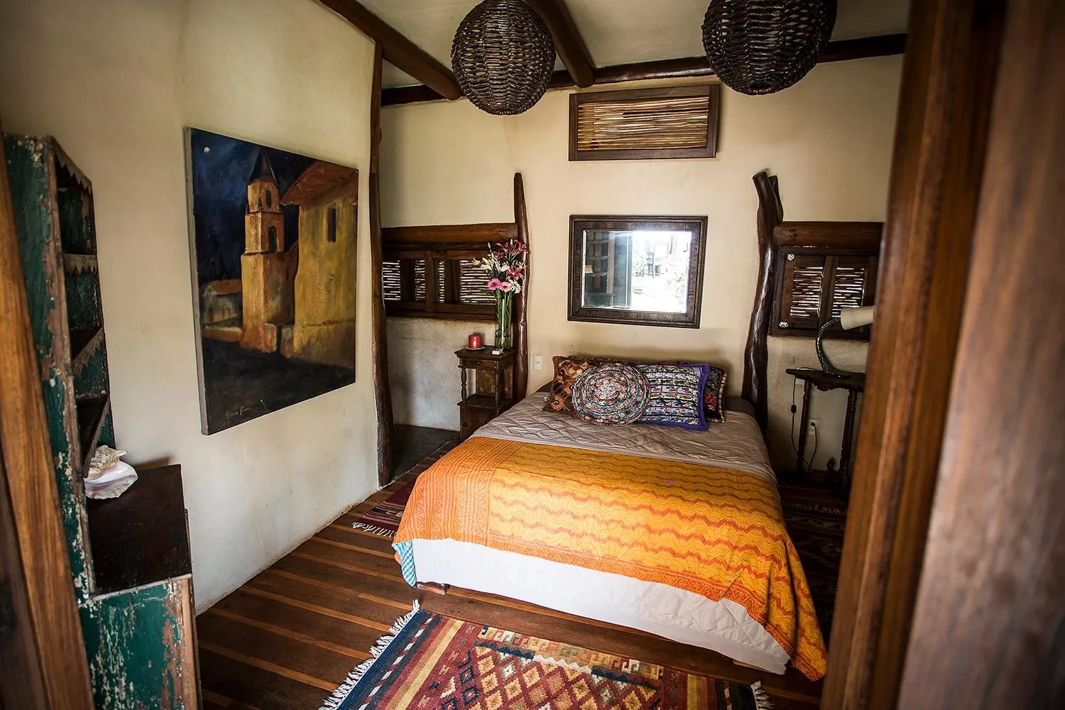 Bed in Present Moment Retreat