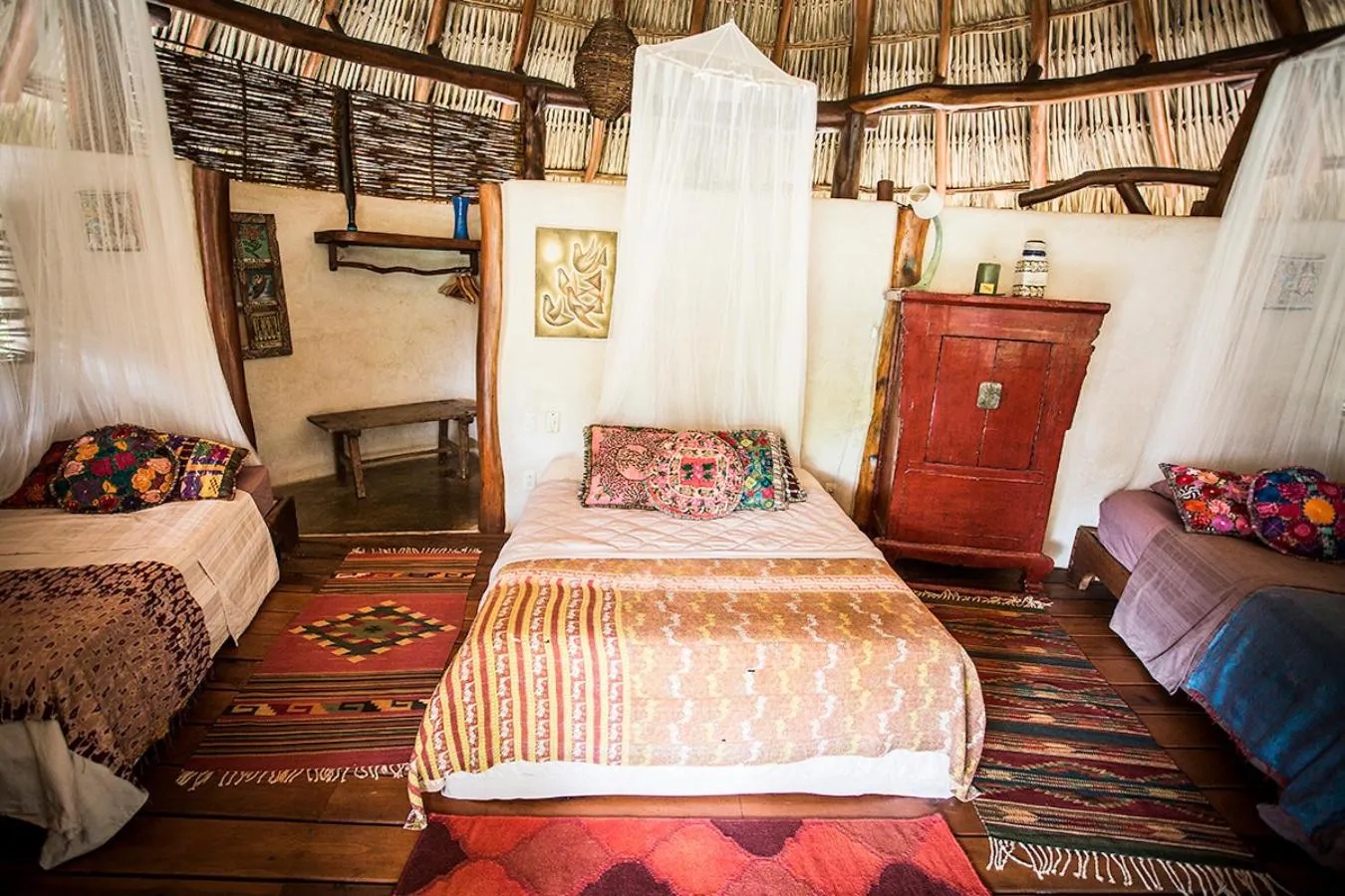 Bed in Present Moment Retreat