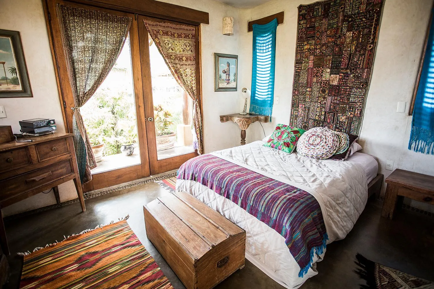 Bed in Present Moment Retreat