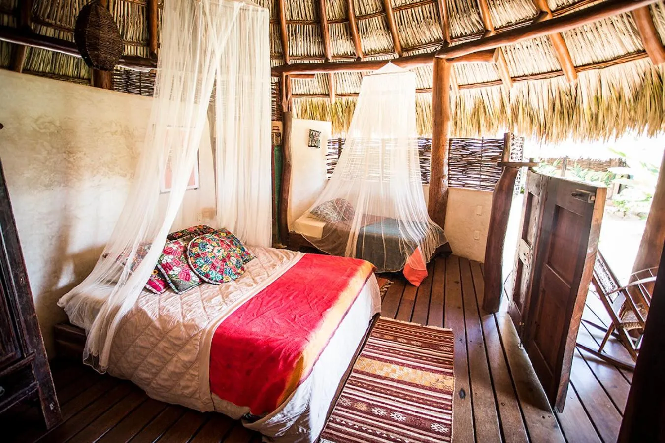 Bed in Present Moment Retreat