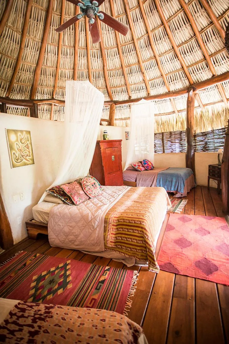 Bed in Present Moment Retreat