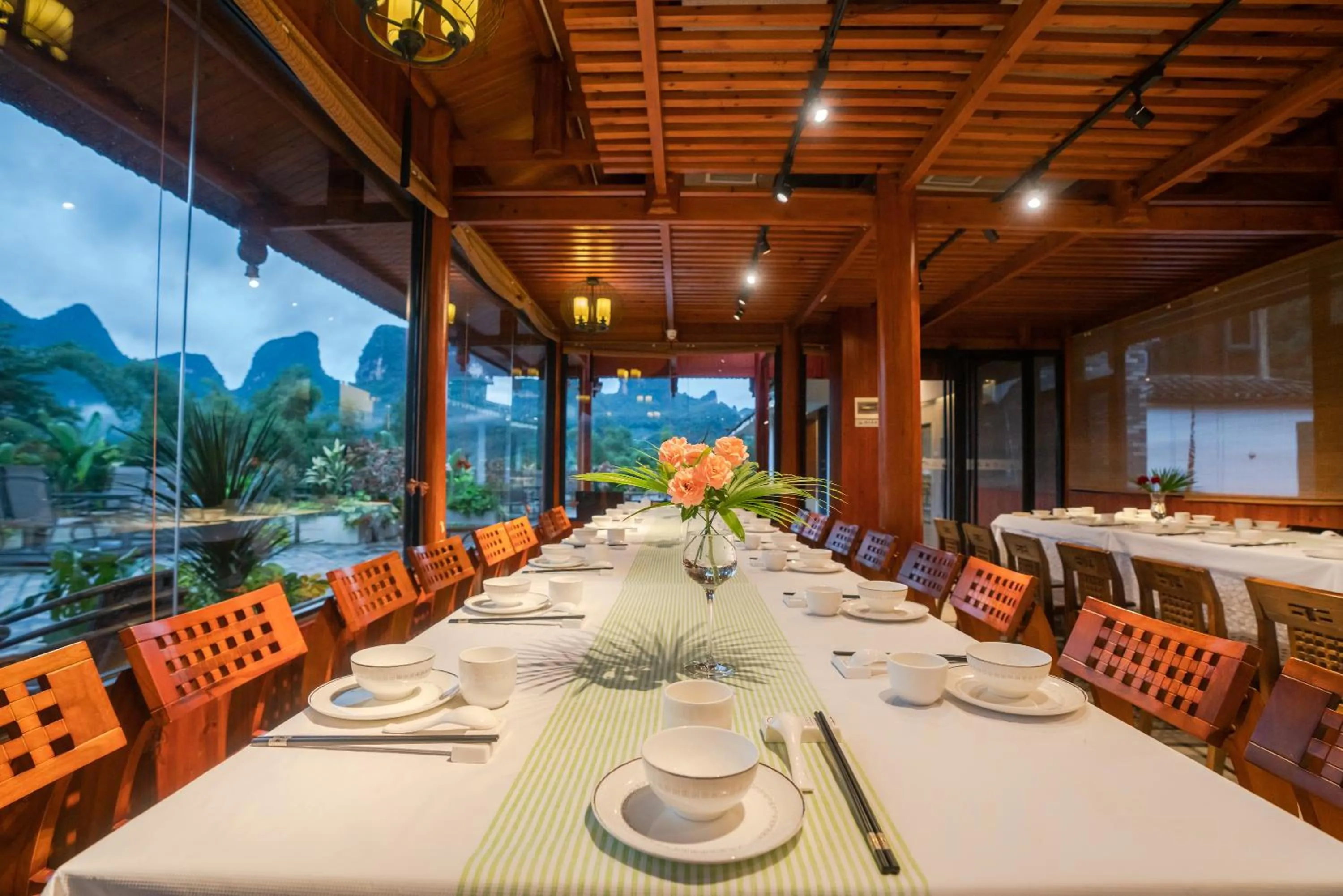 Restaurant/places to eat in Yangshuo Xingping Shanshuiyao Resort - Free Train Station Pick Up -Stay 3 days promotion