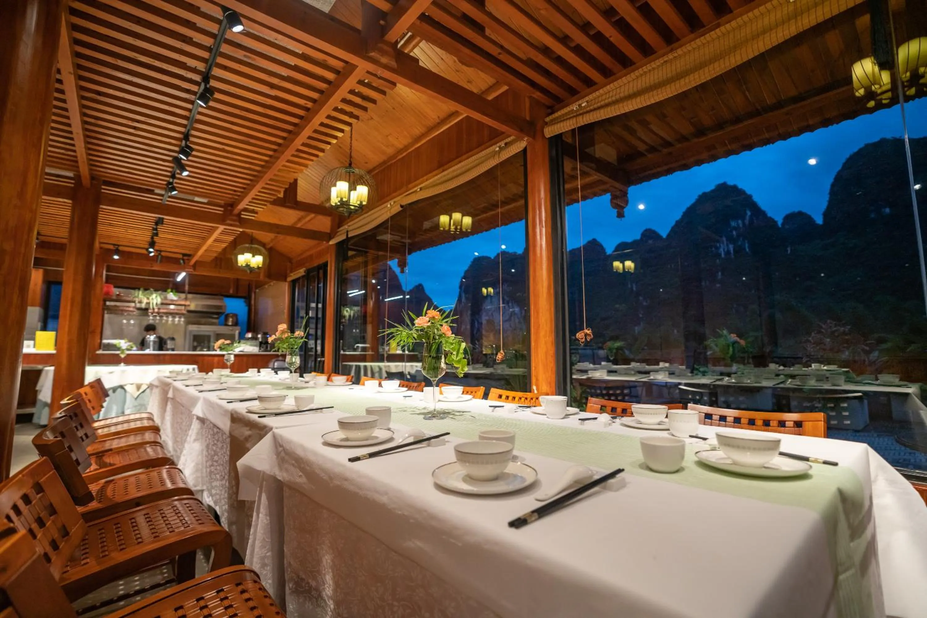 Restaurant/places to eat in Yangshuo Xingping Shanshuiyao Resort - Free Train Station Pick Up -Stay 3 days promotion