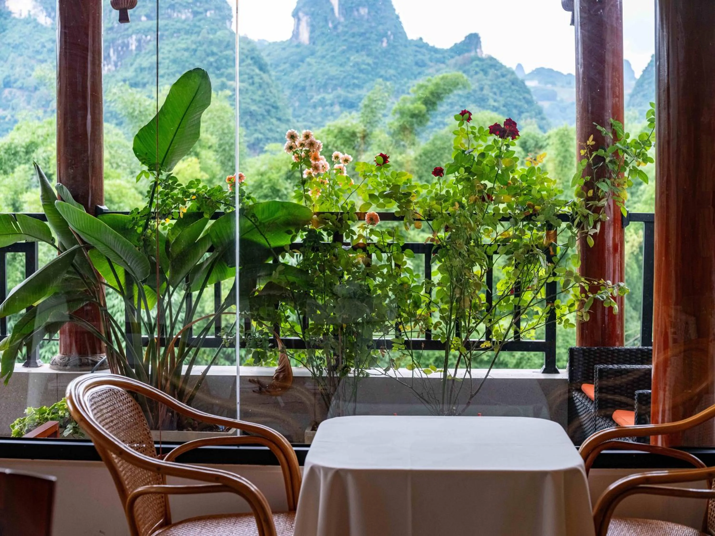 Natural landscape in Yangshuo Mountain River Ballad Hotel - Free Yangshuo Train Station Pick Up and Drop Off
